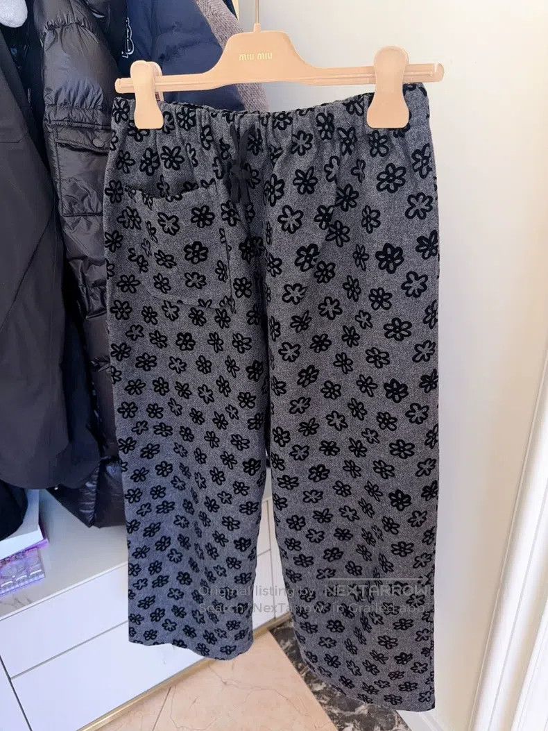 Comme des Garcons Comme Des Garcons size F Relief Print High Waist Casual Tr Size 25" / US 0 / IT 36 - 1 Thumbnail