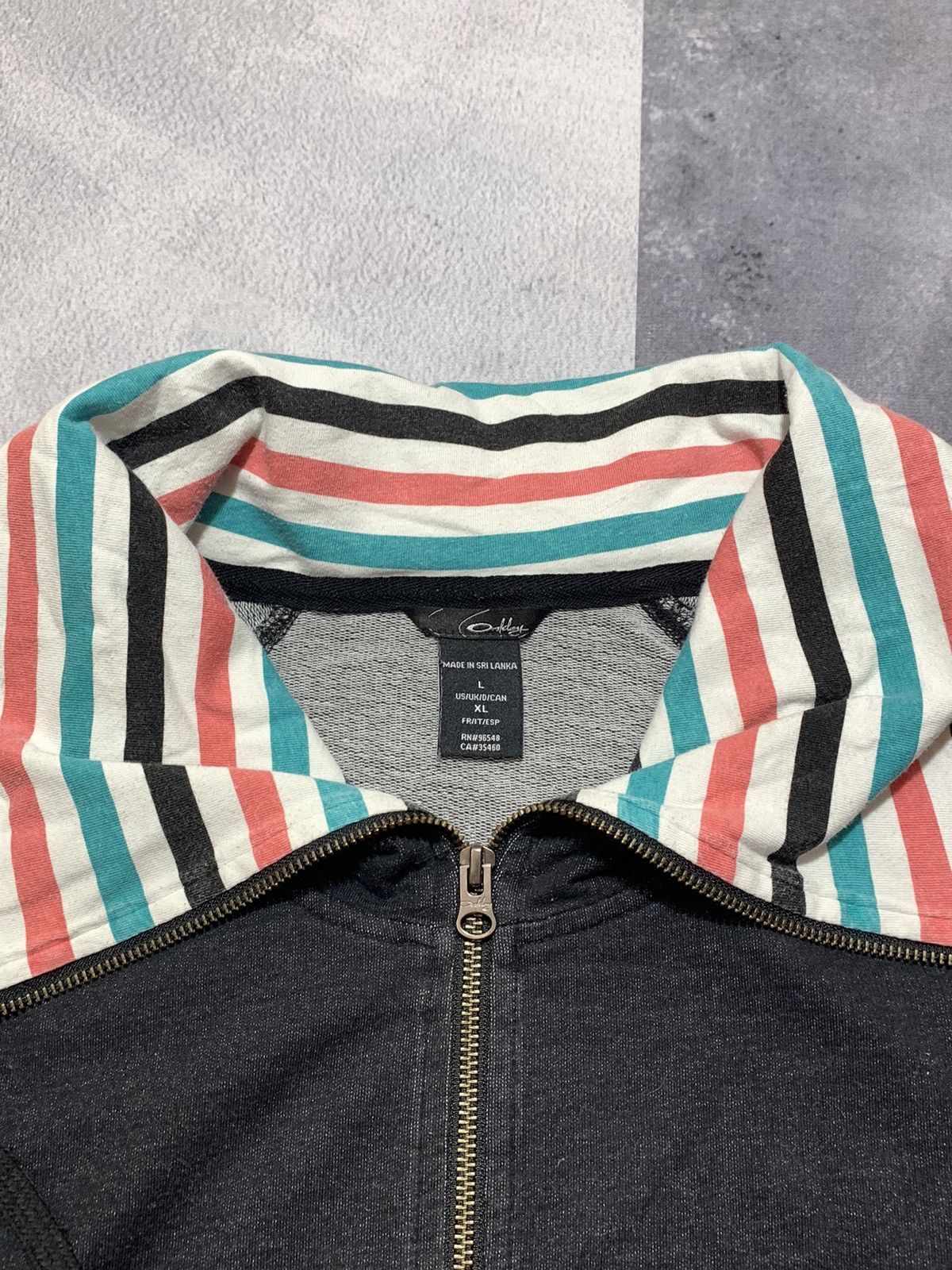 Oakley × Vintage Vintage Y2K Oakley zip sweatshirt streetwear style size L Size L / US 10 / IT 46 - 7 Thumbnail