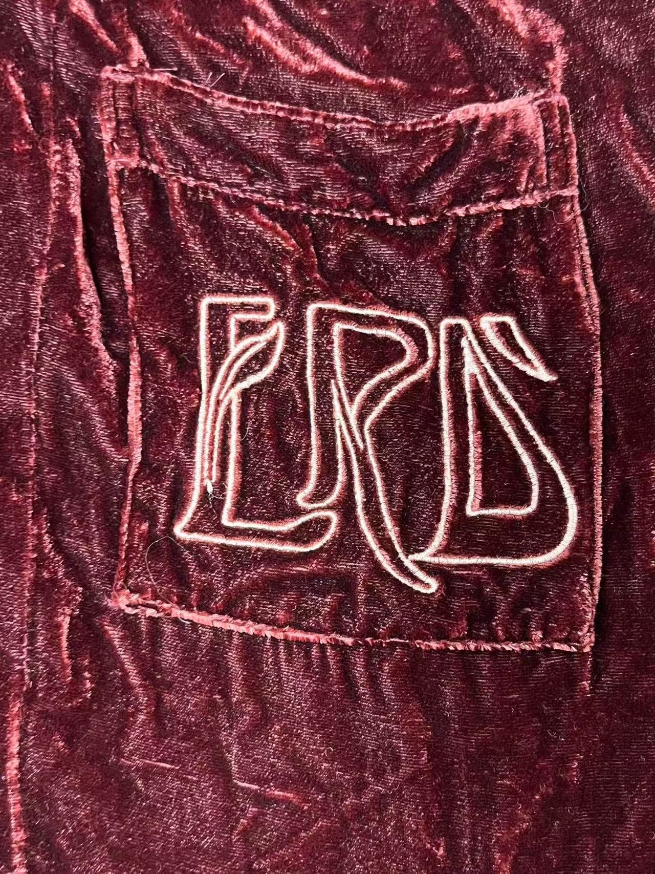 Enfants Riches Deprimes Enfants Riches DeprimesMelancholy Rich Kid Red Velvet Jacket Size US L / EU 52-54 / 3 - 3 Thumbnail