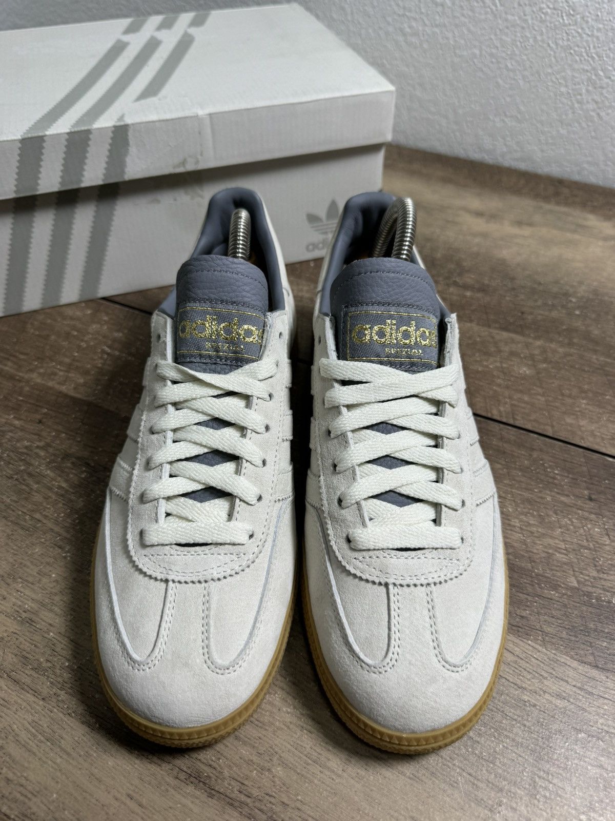 Adidas Adidas 75th Anniversary Handball Spezial Gray Womens 7.5 NEW Size US 7.5 / IT 37.5 - 3 Thumbnail