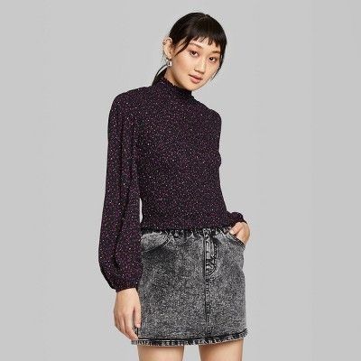 Other Women's Long-Sleeve High-Neck Blouse Size Small Size S / US 4 / IT 40 - 1 Thumbnail