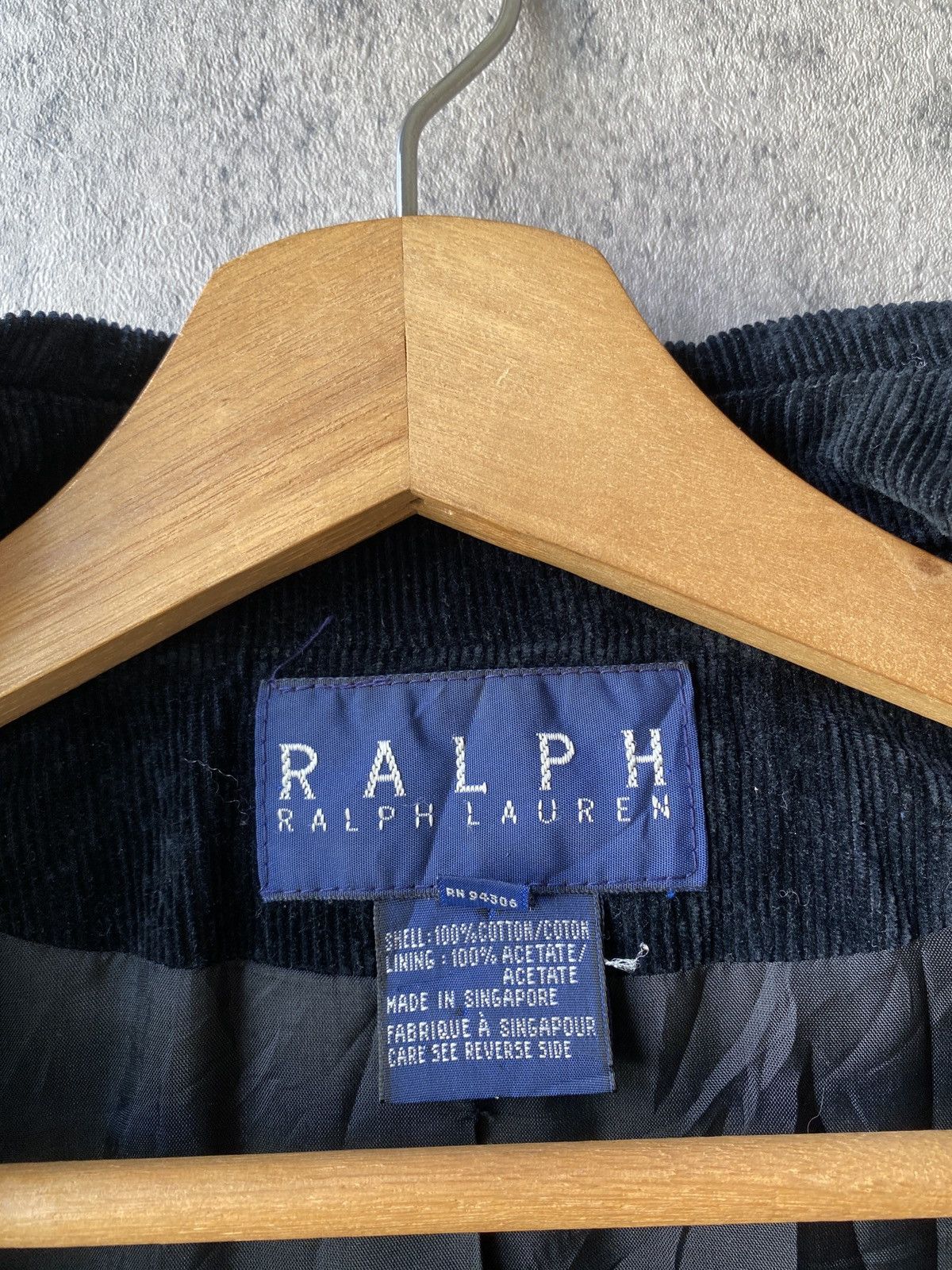 Ralph Lauren Vintage 90s Ralph Lauren Double Breasted Corduroy Jacket Size US S / EU 44-46 / 1 - 13 Thumbnail