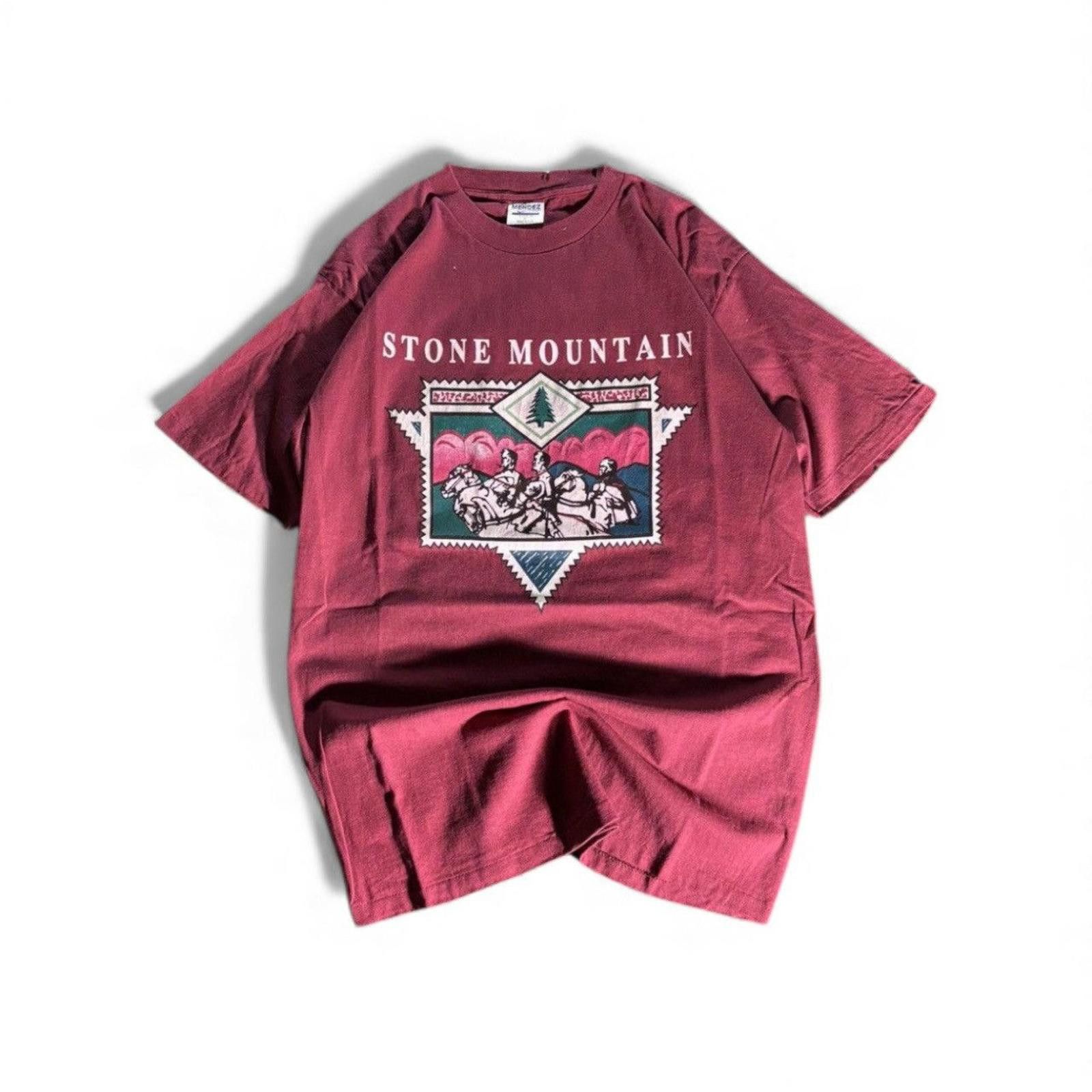 Vintage Vintage Mendez Gold Stone Mountain Tee Size US L / EU 52-54 / 3 - 1 Thumbnail