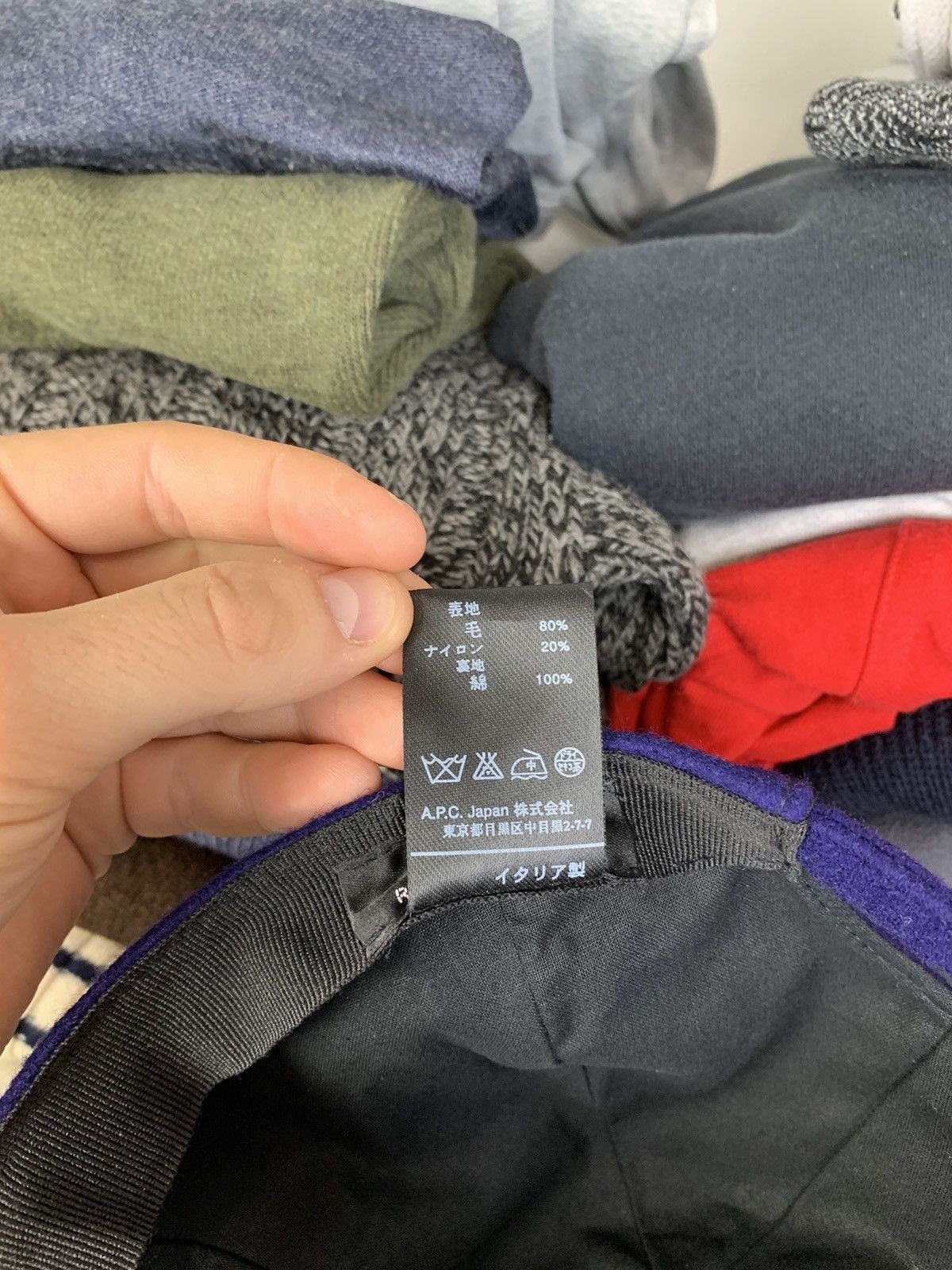A.P.C. APC Wool Cap Hat Made in Italy Size ONE SIZE - 14 Thumbnail