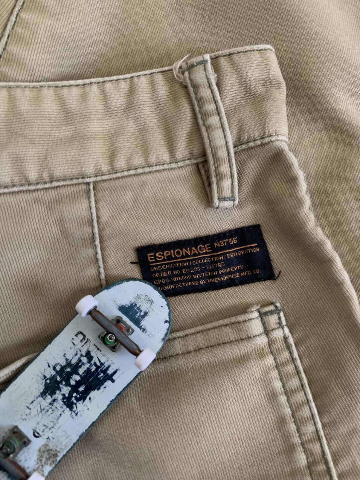 Japanese Brand Espionage Military 13 Star Button Canvas Trousers Size US 32 / EU 48 - 7 Thumbnail