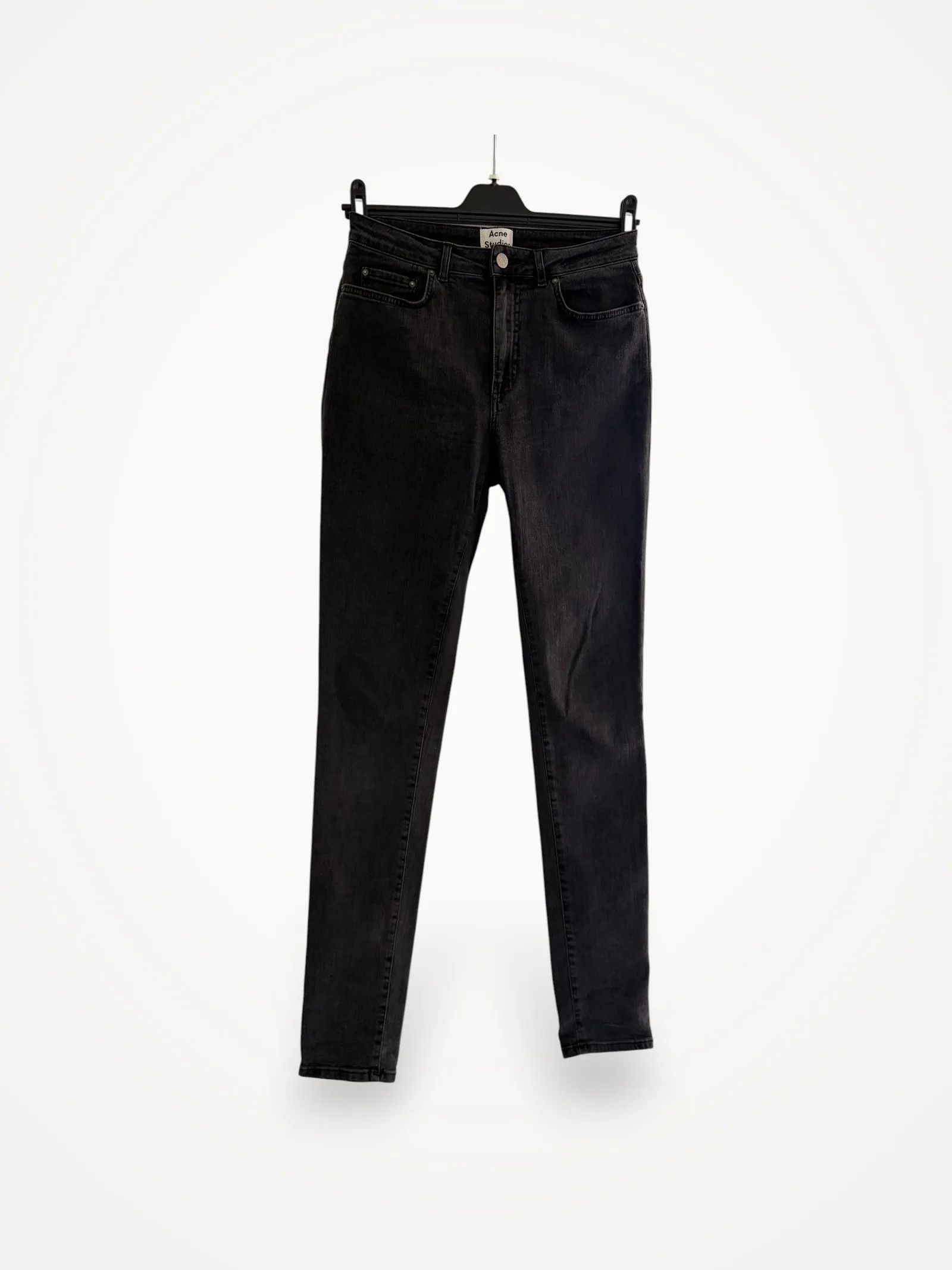 Acne Studios Acne Studios Pin Used Black Jeans Size 32" / US 10 / IT 46 - 1 Thumbnail