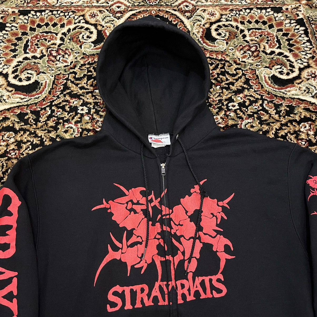 Stray Rats STRAY RATS CHAMPION ZIP UP HOOD R.O SEPULTURA Size US L / EU 52-54 / 3 - 2 Thumbnail