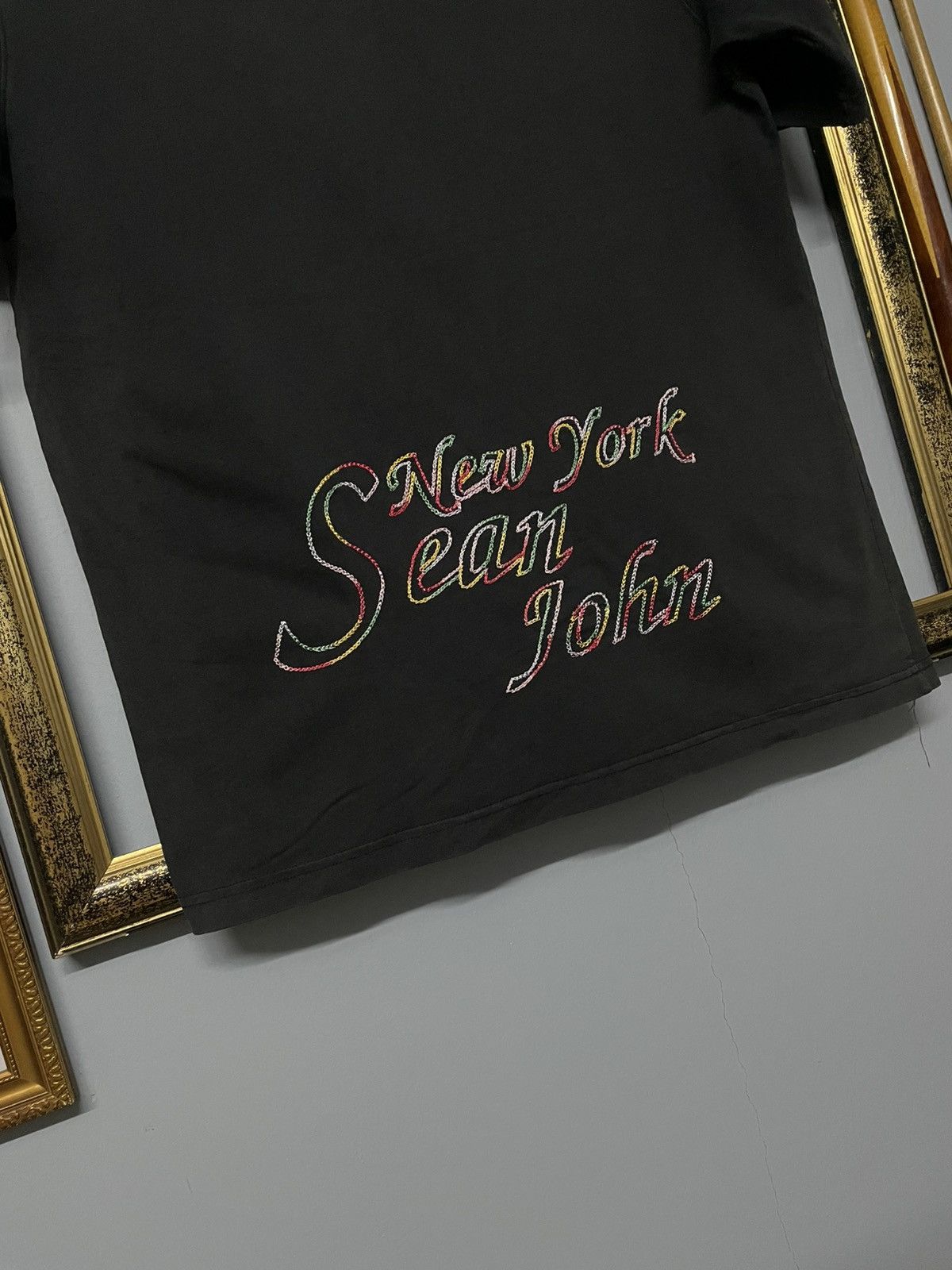 Sean John Vintage Designer Sean John Iconic Sunfaded Nyc Rapper Tee Size US M / EU 48-50 / 2 - 7 Thumbnail