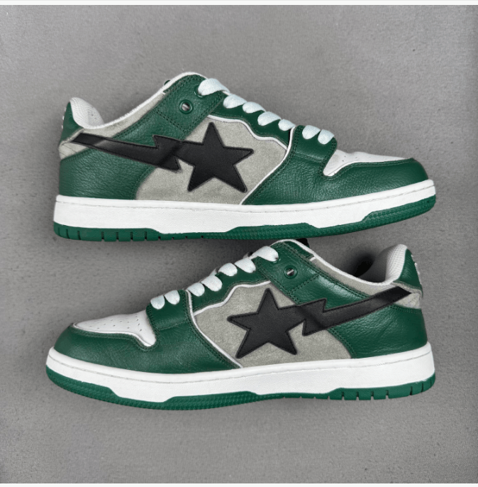 Bape Low cut casual board shoes Size US 9.5 / EU 42-43 - 4 Thumbnail