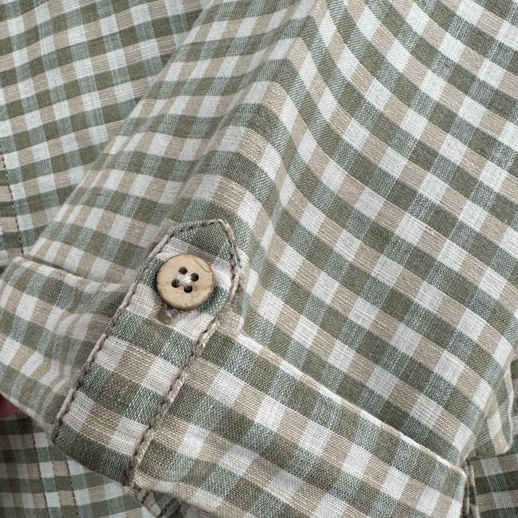 Black Brown 1826 Black Brown 1826 Men's Linen Blend Short Sleeve Shirt XL Size US XL / EU 56 / 4 - 9 Thumbnail