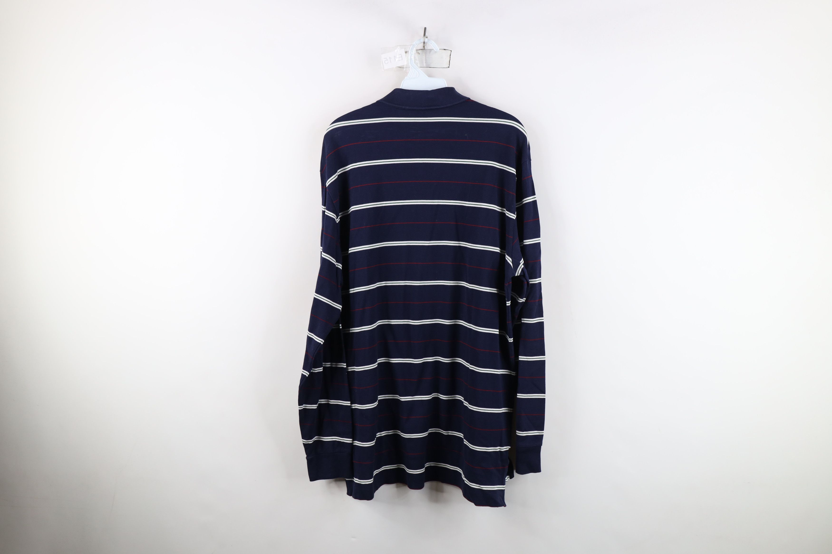 Ralph Lauren Vintage 90s Ralph Lauren Pima Cotton Long Sleeve Rugby Polo Size US M / EU 48-50 / 2 - 11 Thumbnail