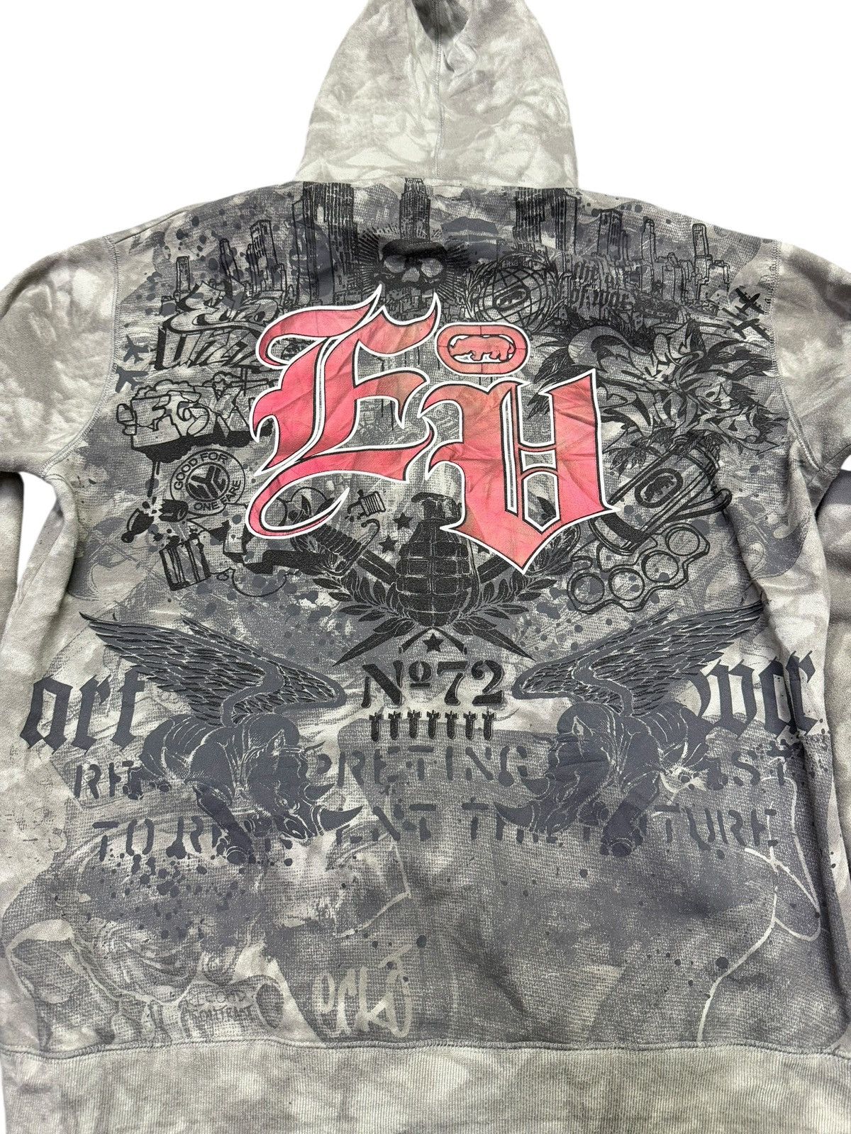 Ecko Unltd. Ecko Unltd Fullprint Zipper Hoodie Size US L / EU 52-54 / 3 - 7 Thumbnail