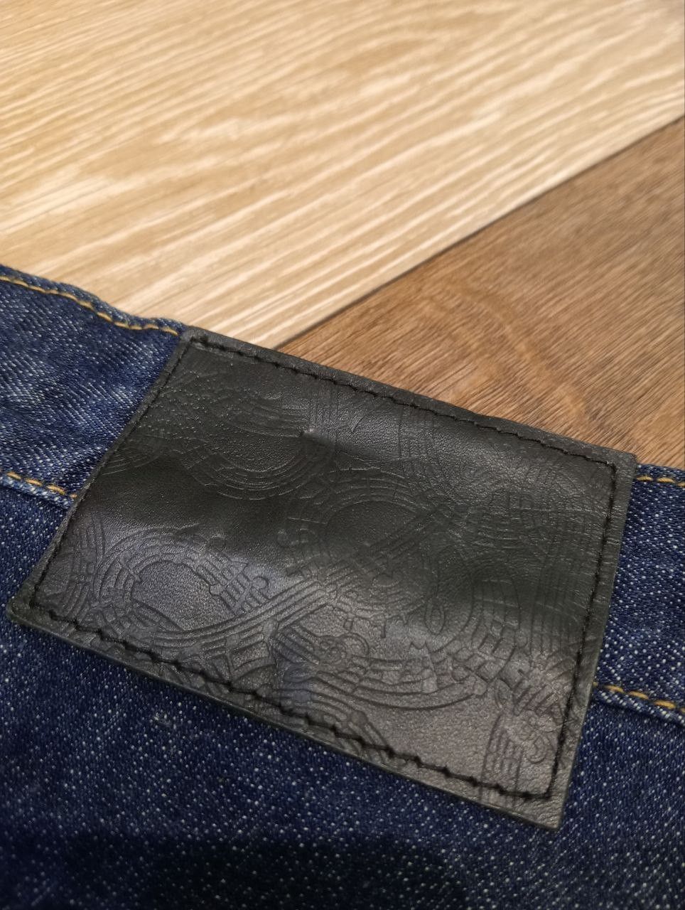 Number (N)ine NUMBER NINE JAPAN INDIGO STRETCH DENIM PANTS Size US 30 / EU 46 - 15 Thumbnail