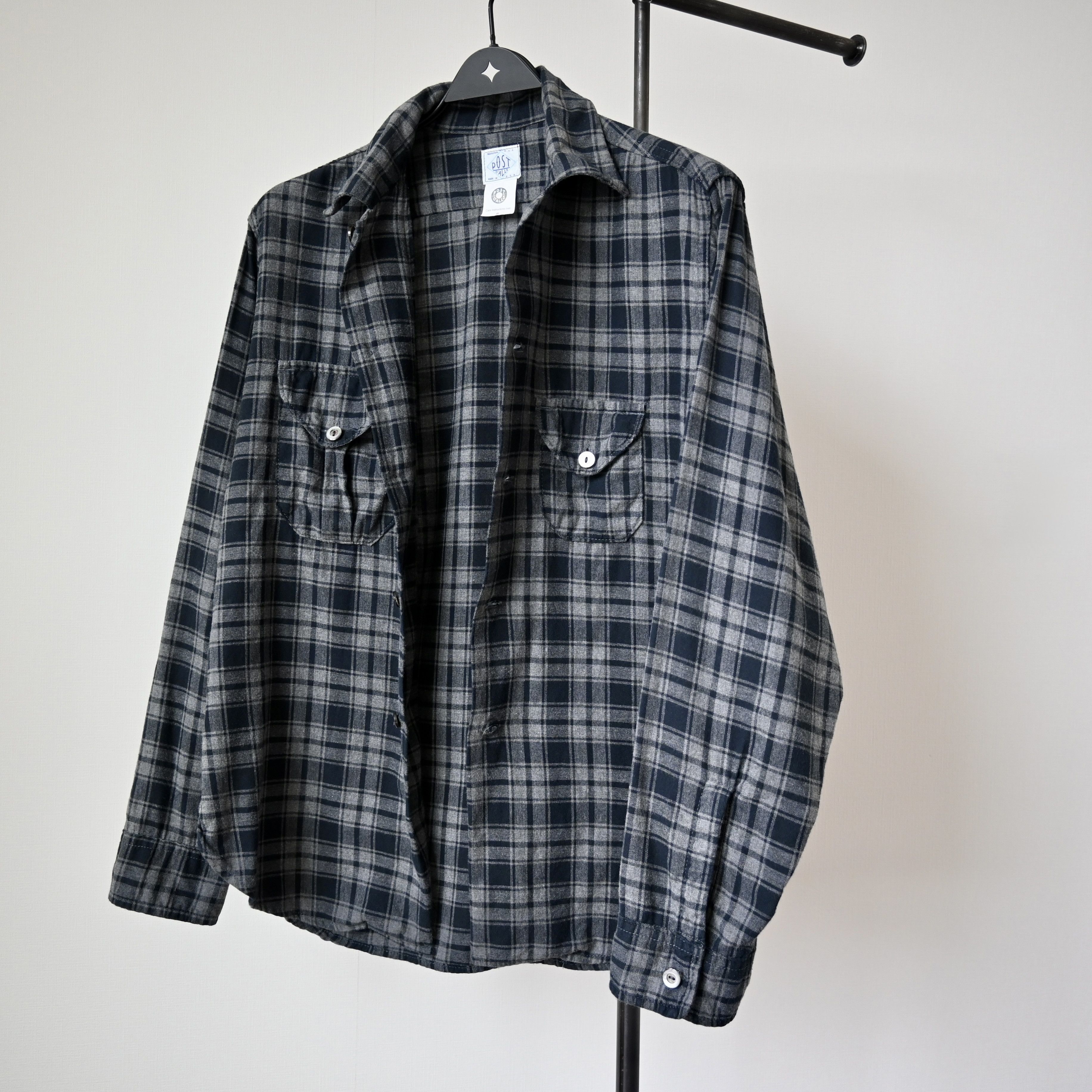 Post Overalls OLD MODEL, Post Overalls "E-Z Cruz Shirt", made in USA Size US S / EU 44-46 / 1 - 20 Thumbnail