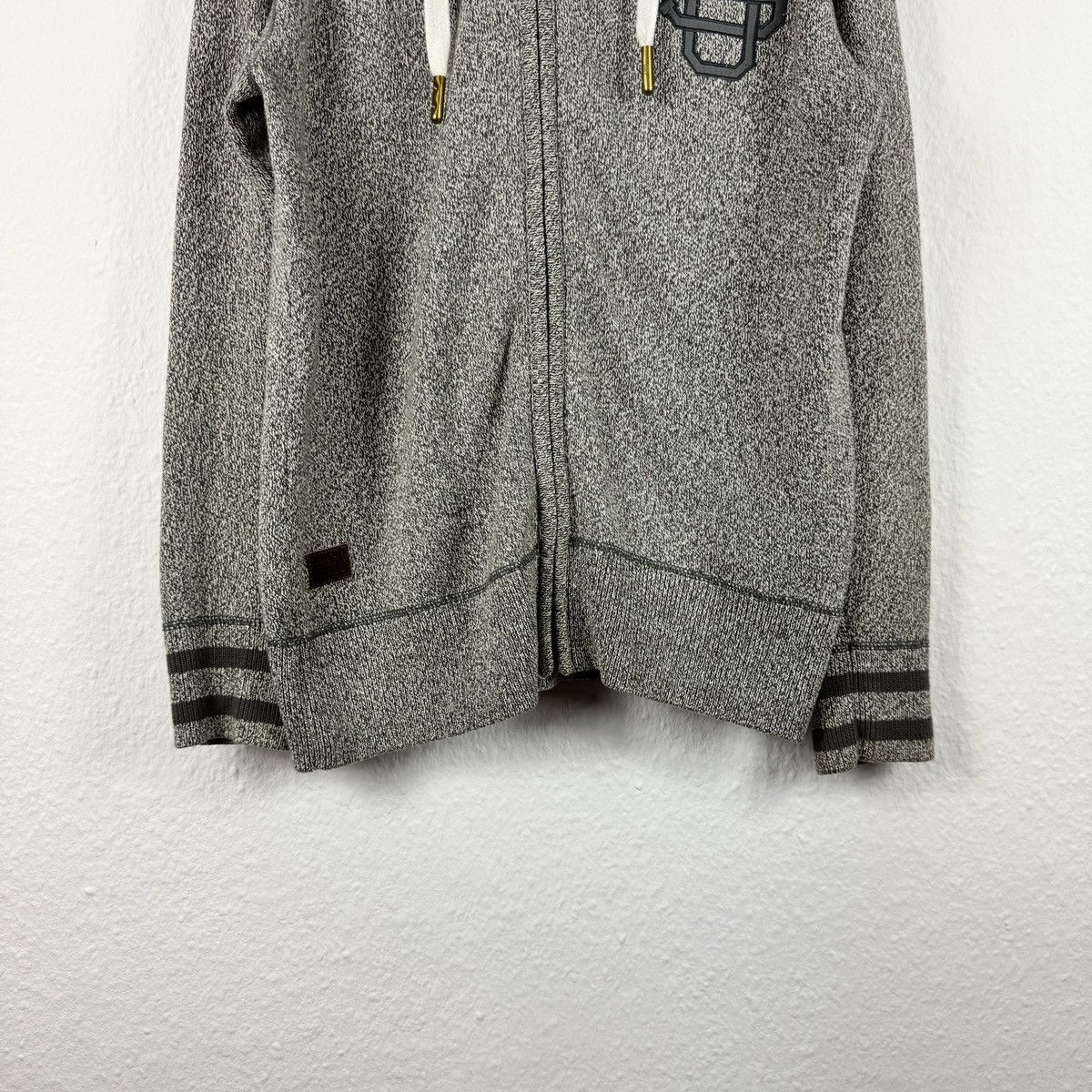 G-Star Men’s G-star RAW DECK HOODED VEST KNIT L/S Gray Size M Size US M / EU 48-50 / 2 - 3 Thumbnail