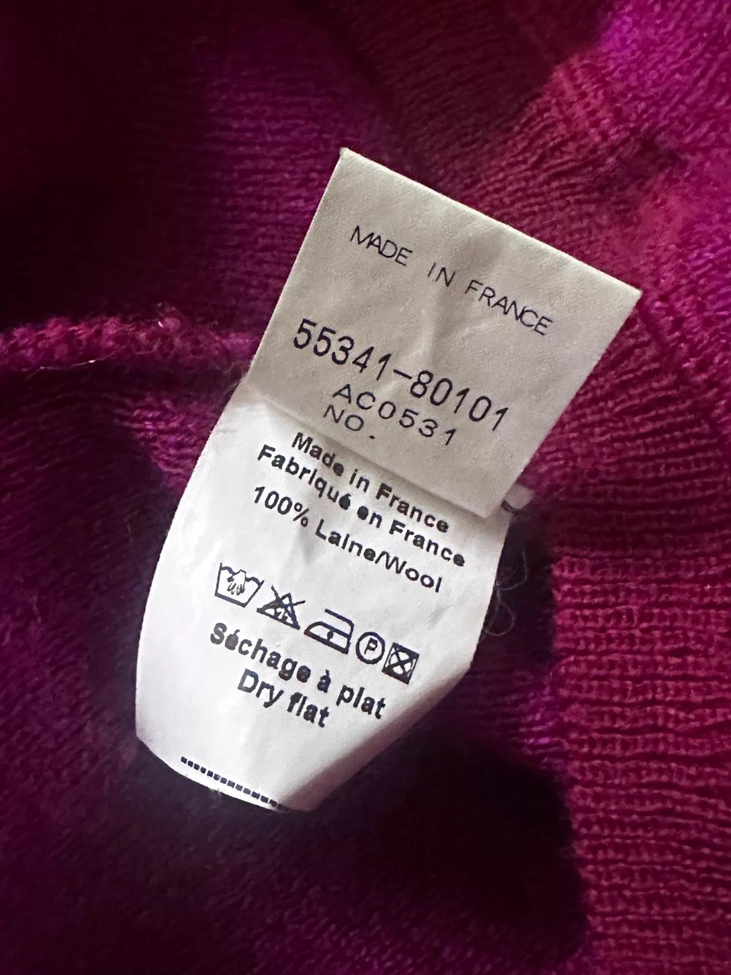 Lemaire LEMAIRE 1990s Wool Subtle Pattern Vest Size 2 Size US M / EU 48-50 / 2 - 5 Thumbnail