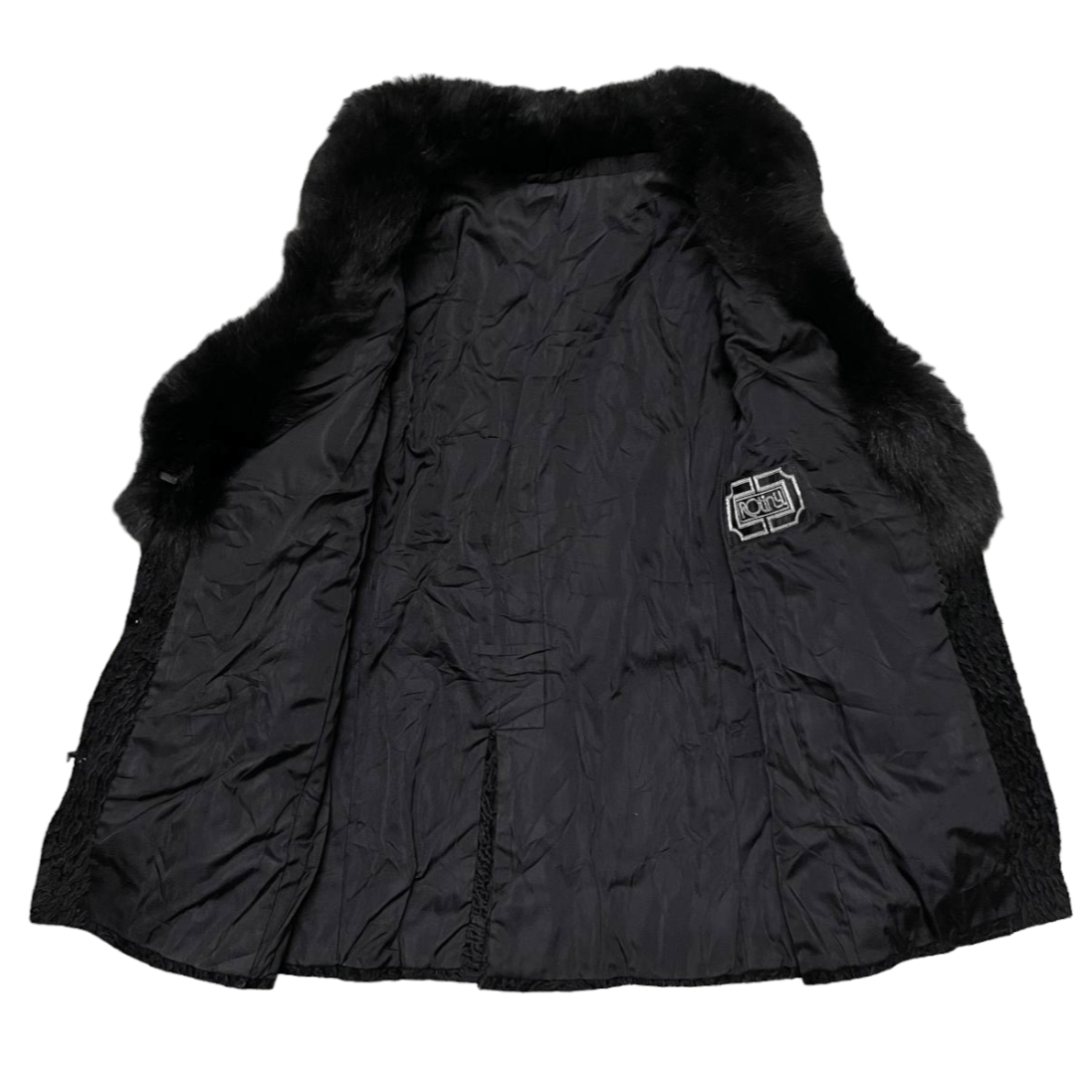 If Six Was Nine Rare Luxury Rotiny Fur Coat Size S / US 4 / IT 40 - 8 Thumbnail