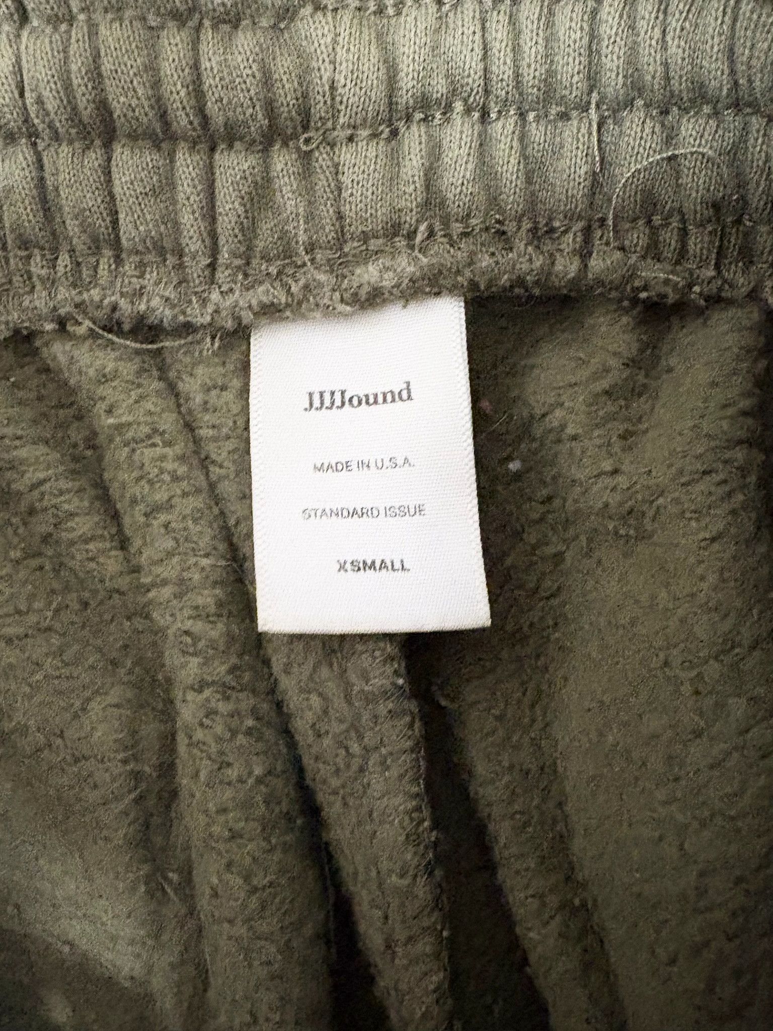 JJJJound JJJJound J90 Olive Green Sweatpants Size US 28 / EU 44 - 4 Thumbnail
