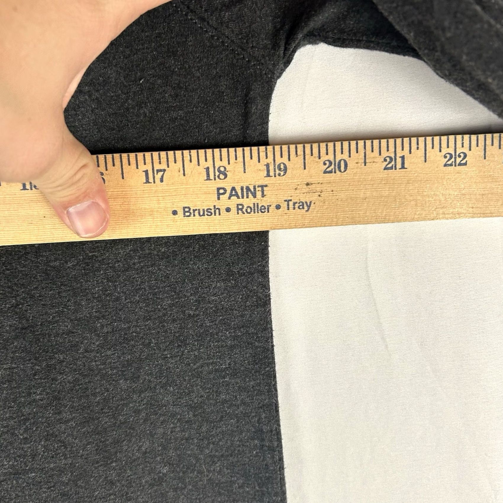 Vintage FORGED Henley T-Shirt USA Made Small Men Regular Short Sleeve Gray Heather Dark Gray Cotton Blend Polyester Button Navy Seals Military USA Mens Shirt Size US S / EU 44-46 / 1 - 6 Thumbnail