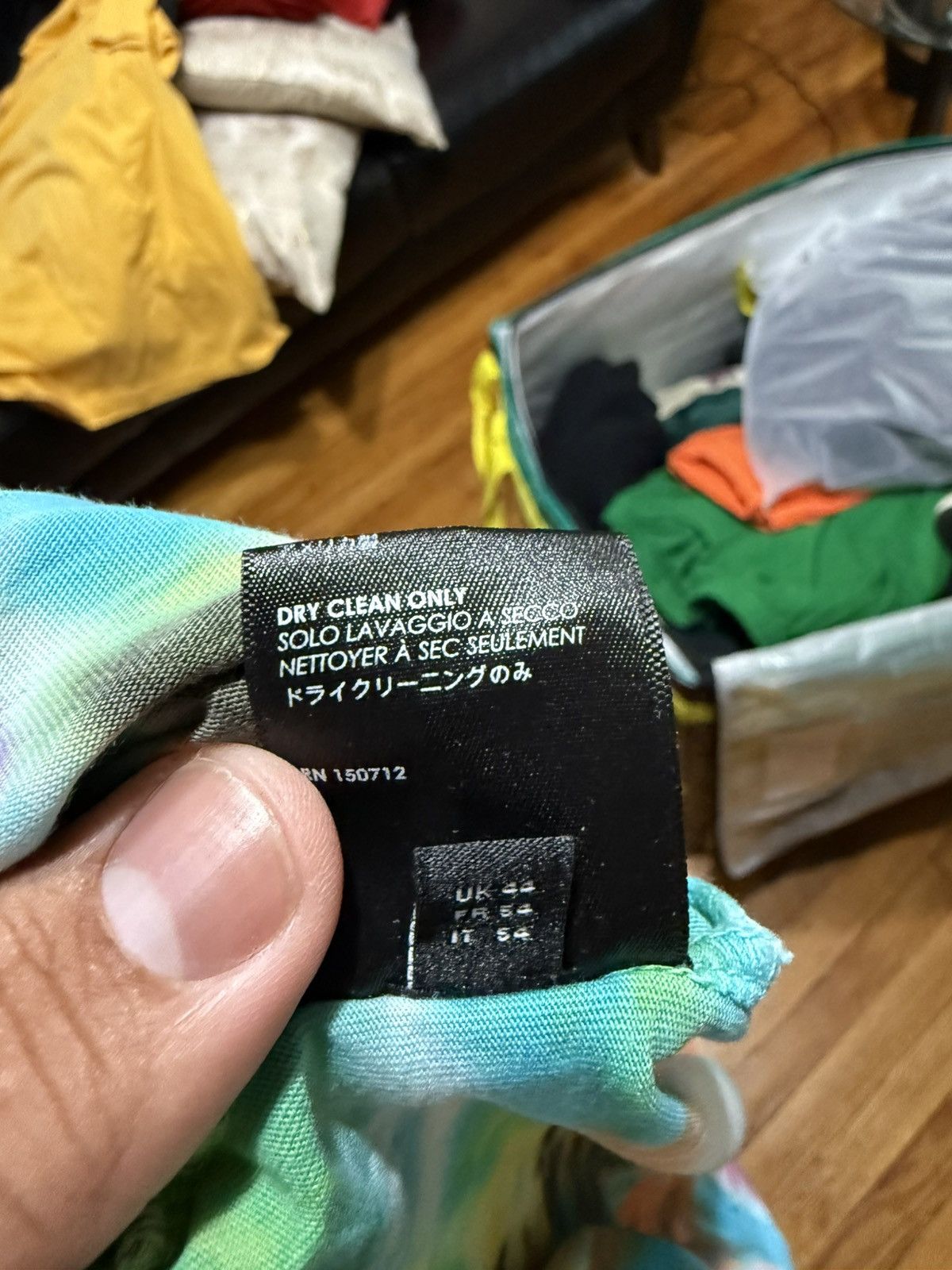 Amiri Amiri Rainbow Shirt Size XXL Size US XXL / EU 58 / 5 - 8 Thumbnail