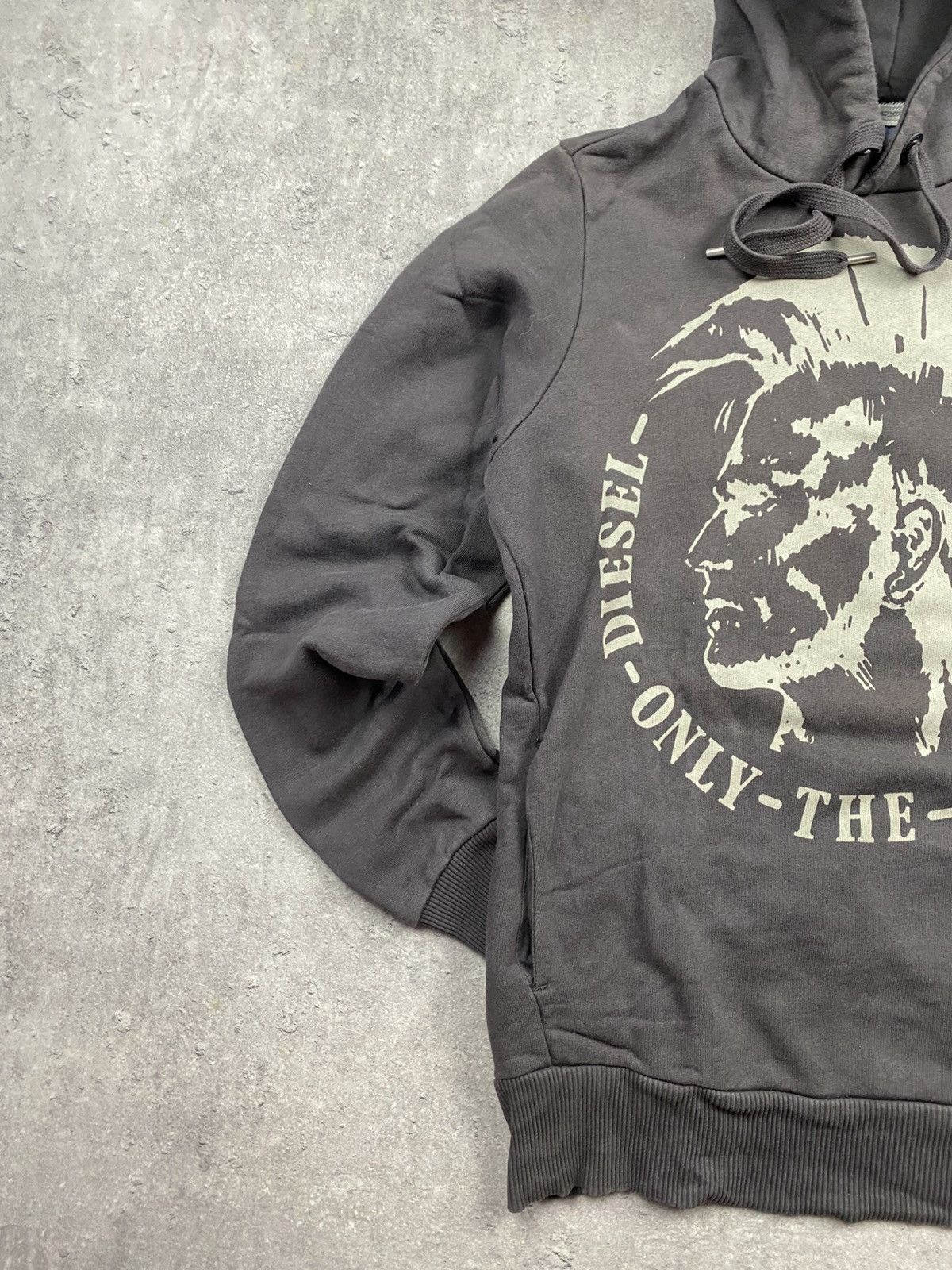Diesel × Japanese Brand × Vintage Hoodie Diesel Industry vintage rare 90’s big swoosh casual Size US M / EU 48-50 / 2 - 4 Thumbnail