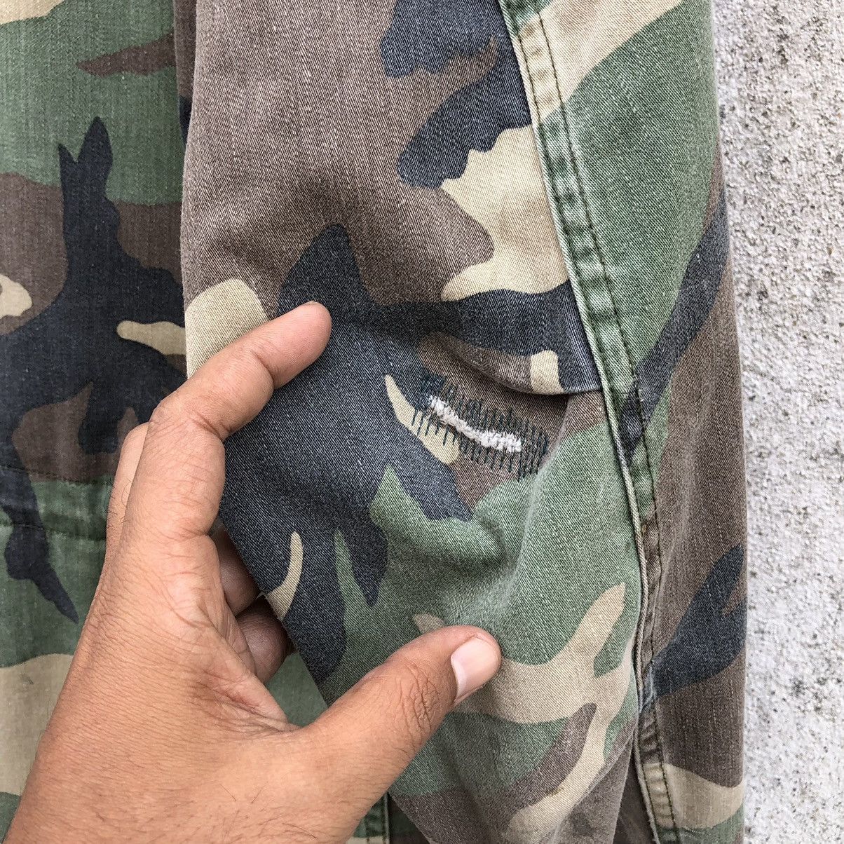 Alpha Industries 🔥VTG 80s Alpha Cold Weather Field THRASHED DISTRESSED Jacket Size US M / EU 48-50 / 2 - 12 Thumbnail