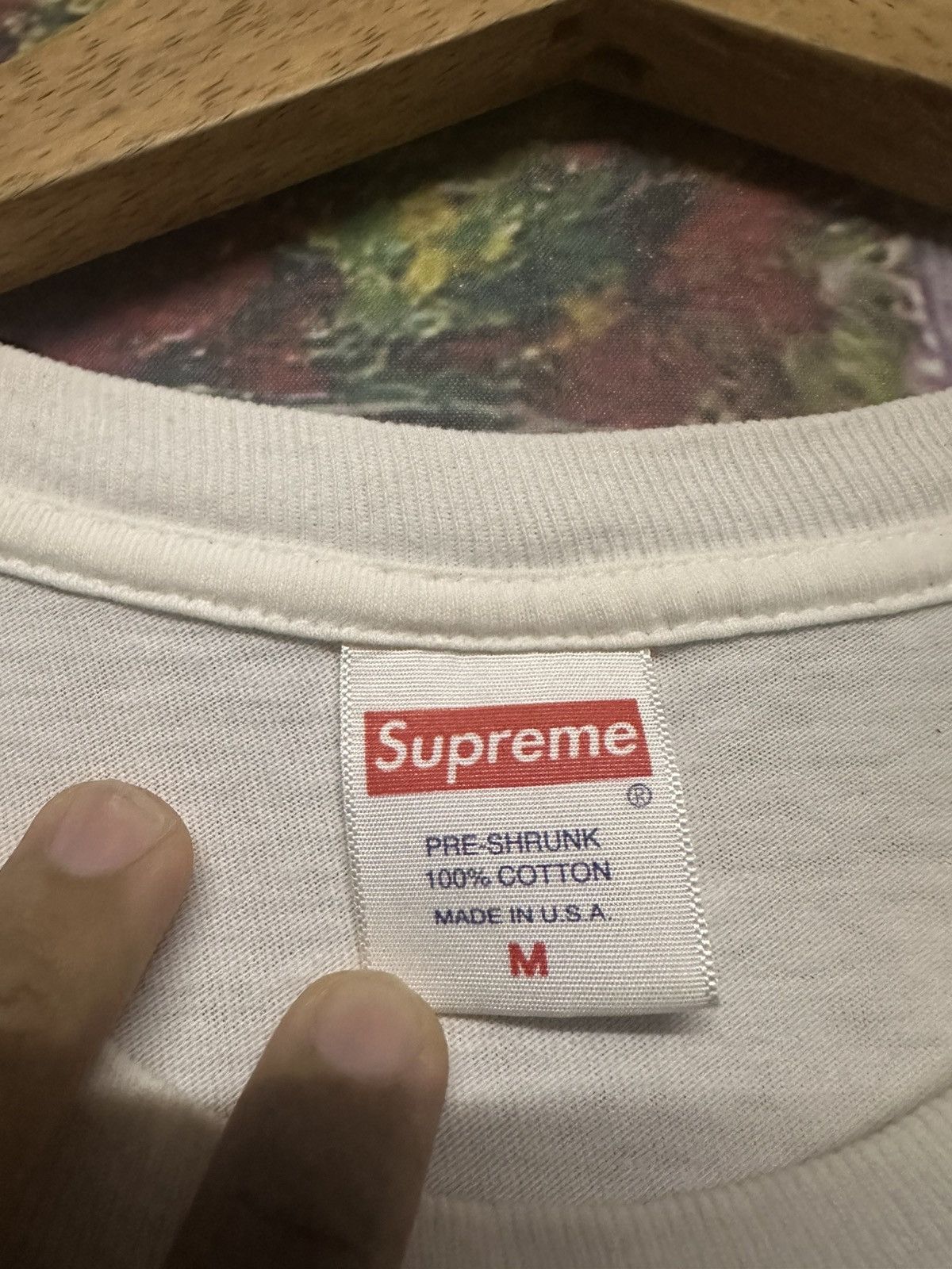 Nas × Supreme Supreme Nasty Nas Tee Size US M / EU 48-50 / 2 - 7 Thumbnail