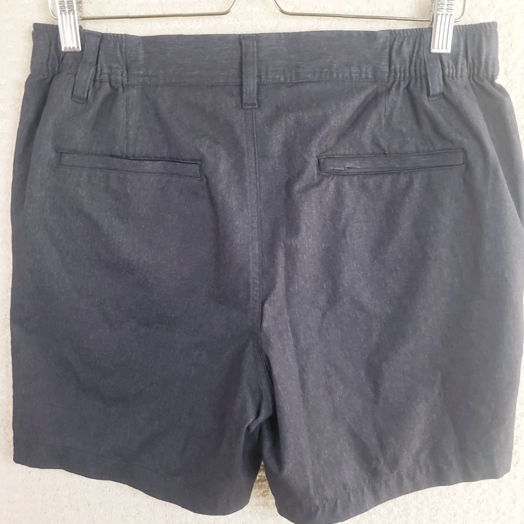 Vintage 32 Degrees Cool Men's 32x7 Grayish Blue Stretch Performance Soft Touch Shorts Size US 31 - 5 Thumbnail