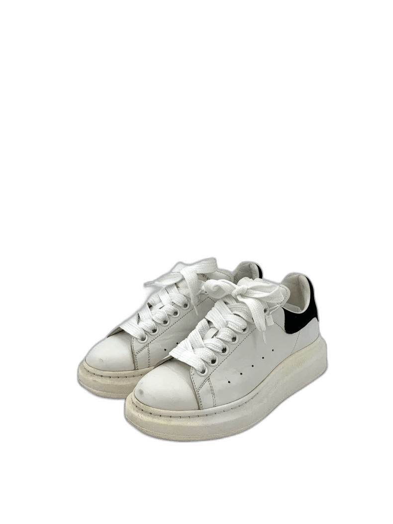 Alexander McQueen Alexander McQueen Thick-soled lace-up white casual shoes, size 36.5 Size US 6 / IT 36 - 1 Thumbnail
