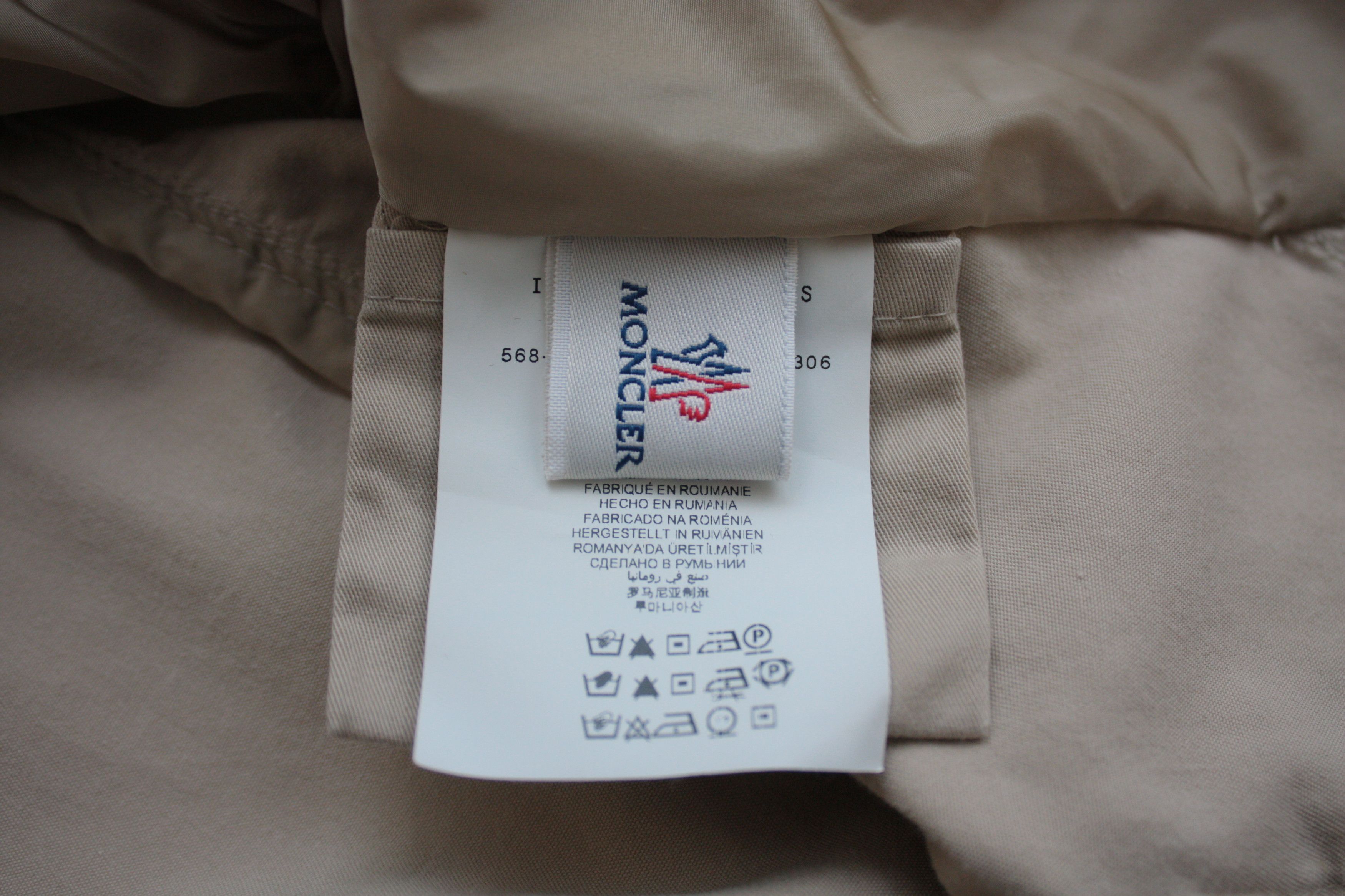 Moncler Moncler Renote Giubbotto Beige Jacket Made In Romania Size M / US 6-8 / IT 42-44 - 7 Thumbnail