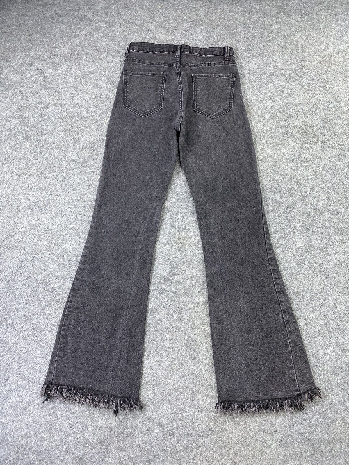Japanese Brand × Jean Japanese Brand Smile Orchid Black Flare Jeans - J1063 Size 25" / US 0 / IT 36 - 5 Thumbnail
