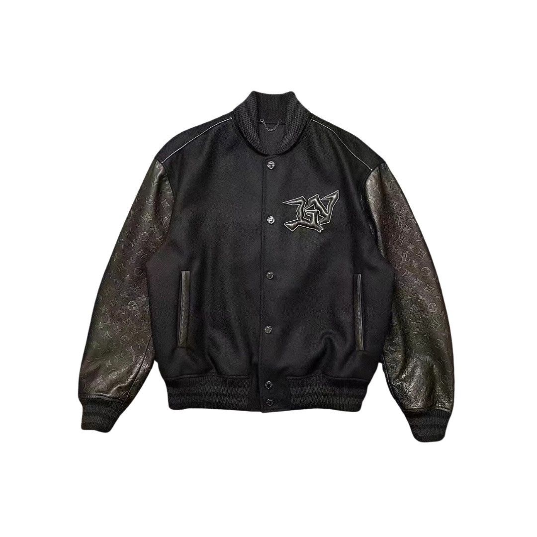 Louis Vuitton Louis Vuitton Monogram Zip-Through Top Black