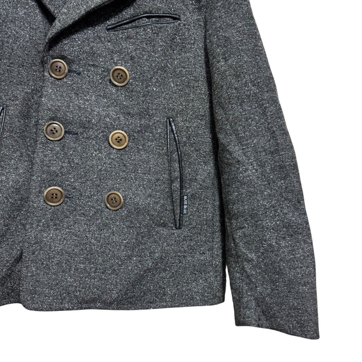 Blue Blue Japan Blue Blue Cashmere Peacoat Jacket Size US S / EU 44-46 / 1 - 4 Thumbnail
