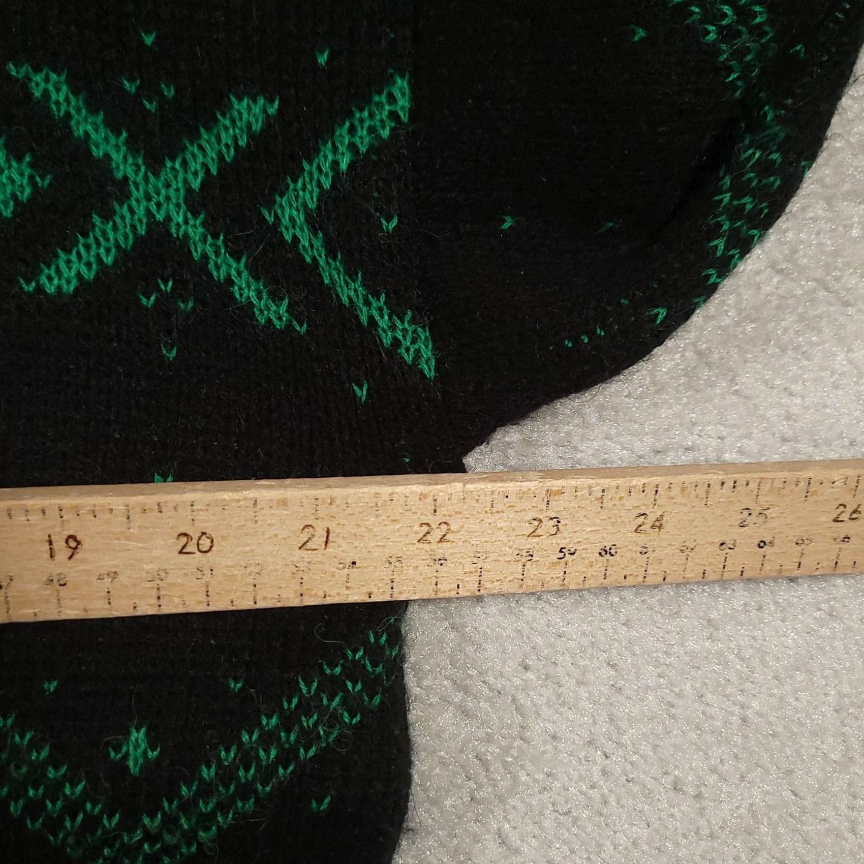 Vintage VINTAGE O.D. Sloane Sweater Mens Medium Black Geometric Pullover 80s Taiwan Size US M / EU 48-50 / 2 - 5 Thumbnail