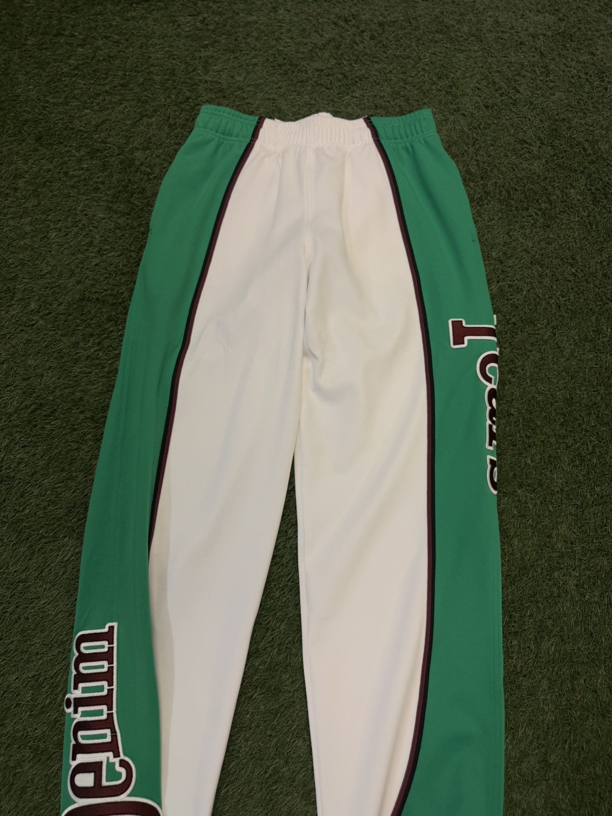 DENIM TEARS Denim Tears Green White Track Pants Size S (NEW) Size US 30 / EU 46 - 5 Thumbnail