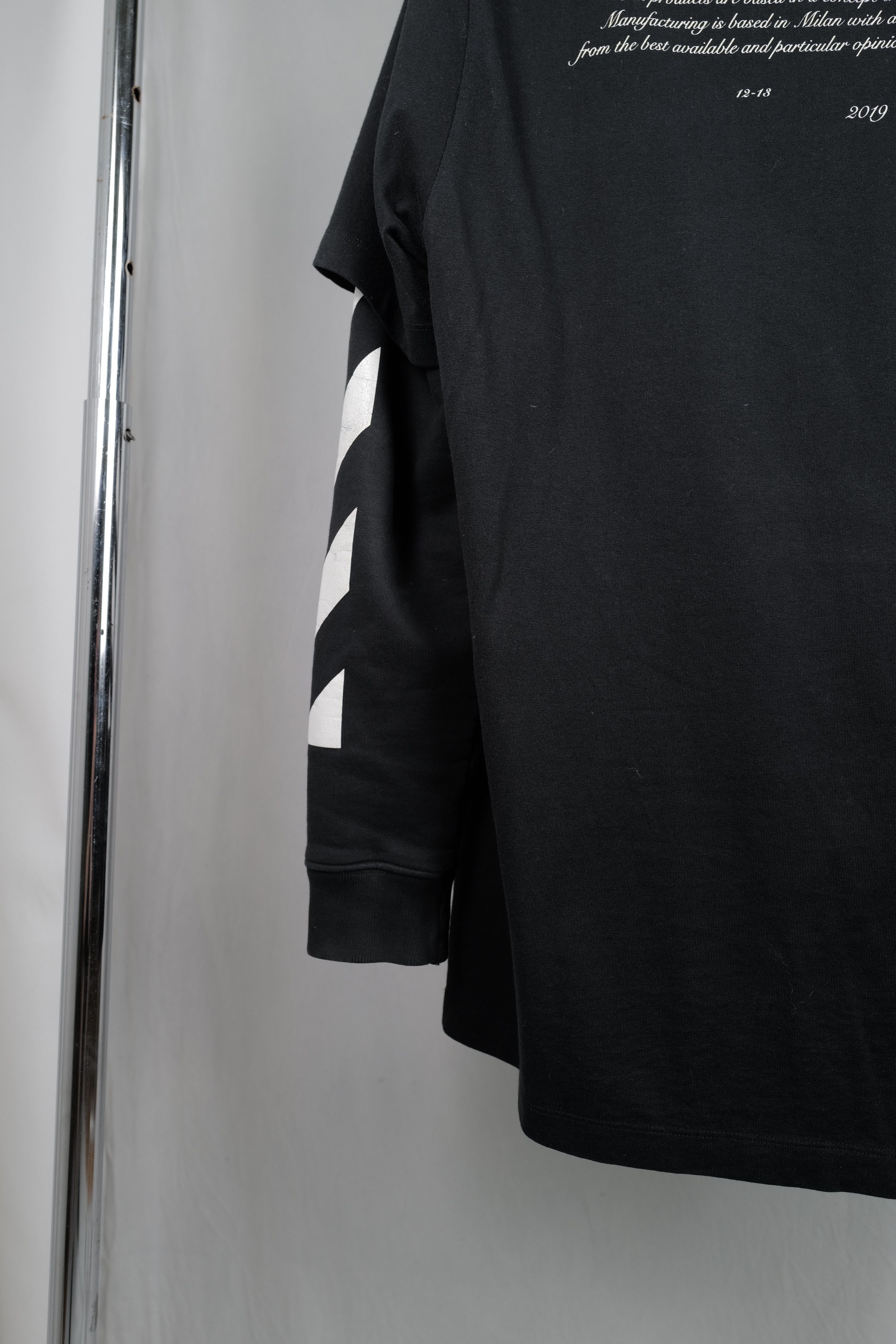 Off-White OFF-WHITE TSHIRT OVER HOODIE Size US L / EU 52-54 / 3 - 10 Thumbnail