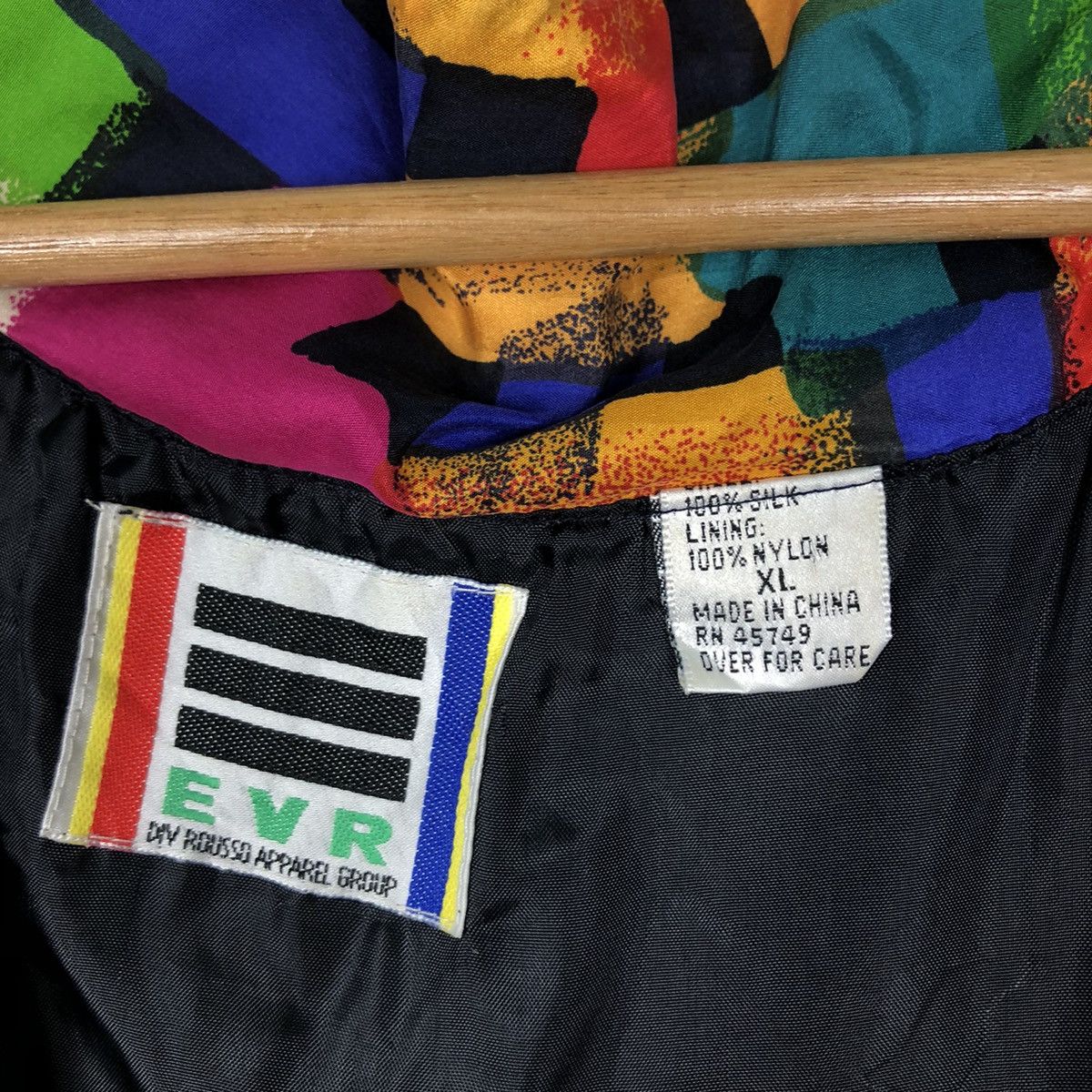 Japanese Brand 🔥90’s Vintage Silk Bomber Jacket EVR Art Issey Miyake Size US XL / EU 56 / 4 - 16 Thumbnail