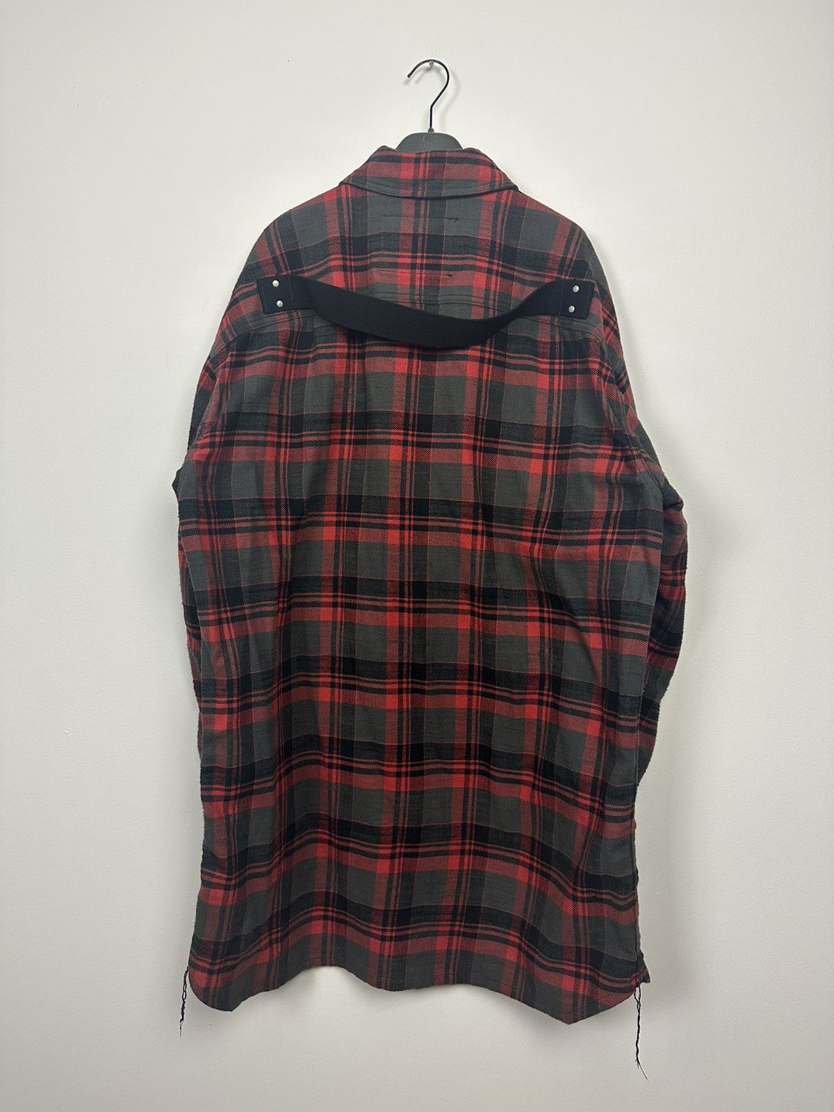 Rick Owens DRKSHDW Made in Japan Jumbo Plaid Overshirt Size US L / EU 52-54 / 3 - 5 Thumbnail