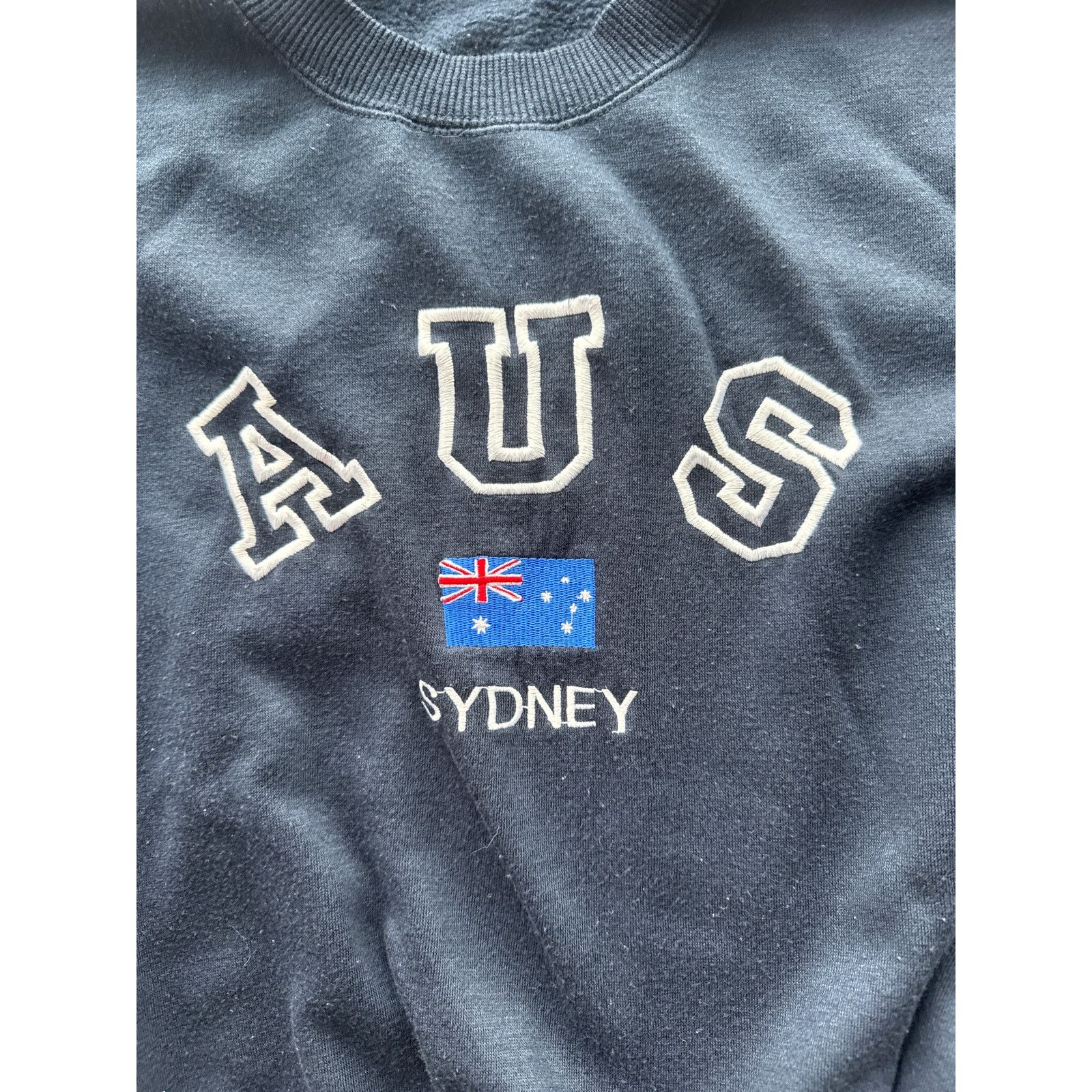 Unknown London Men’s Pullover Australian Crewneck Sweatshirt Size L/XL Size US L / EU 52-54 / 3 - 2 Thumbnail
