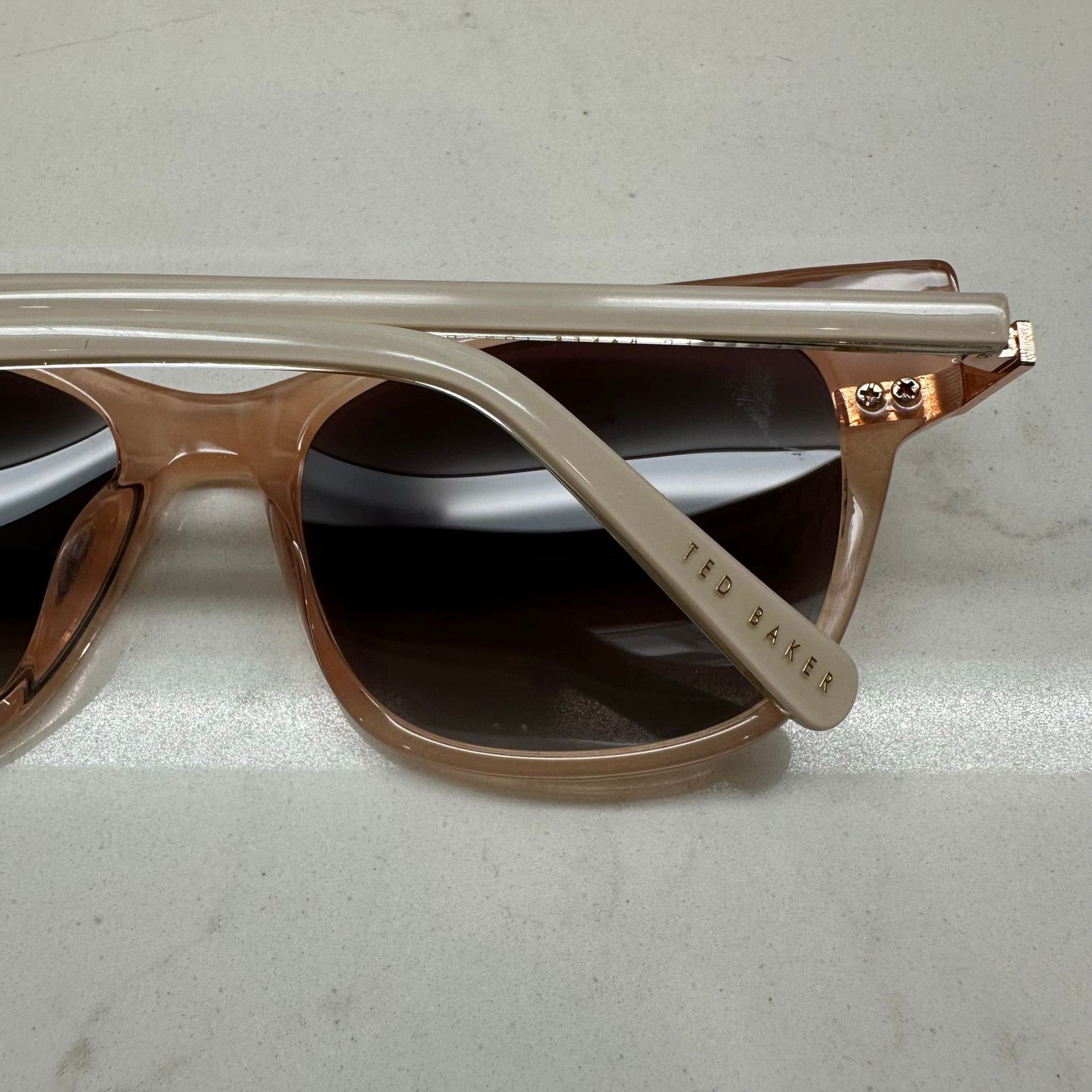 Ted Baker Ted Baker Sunglasses TWS219 BLS 55 18 Champagne Pink Size ONE SIZE - 9 Thumbnail