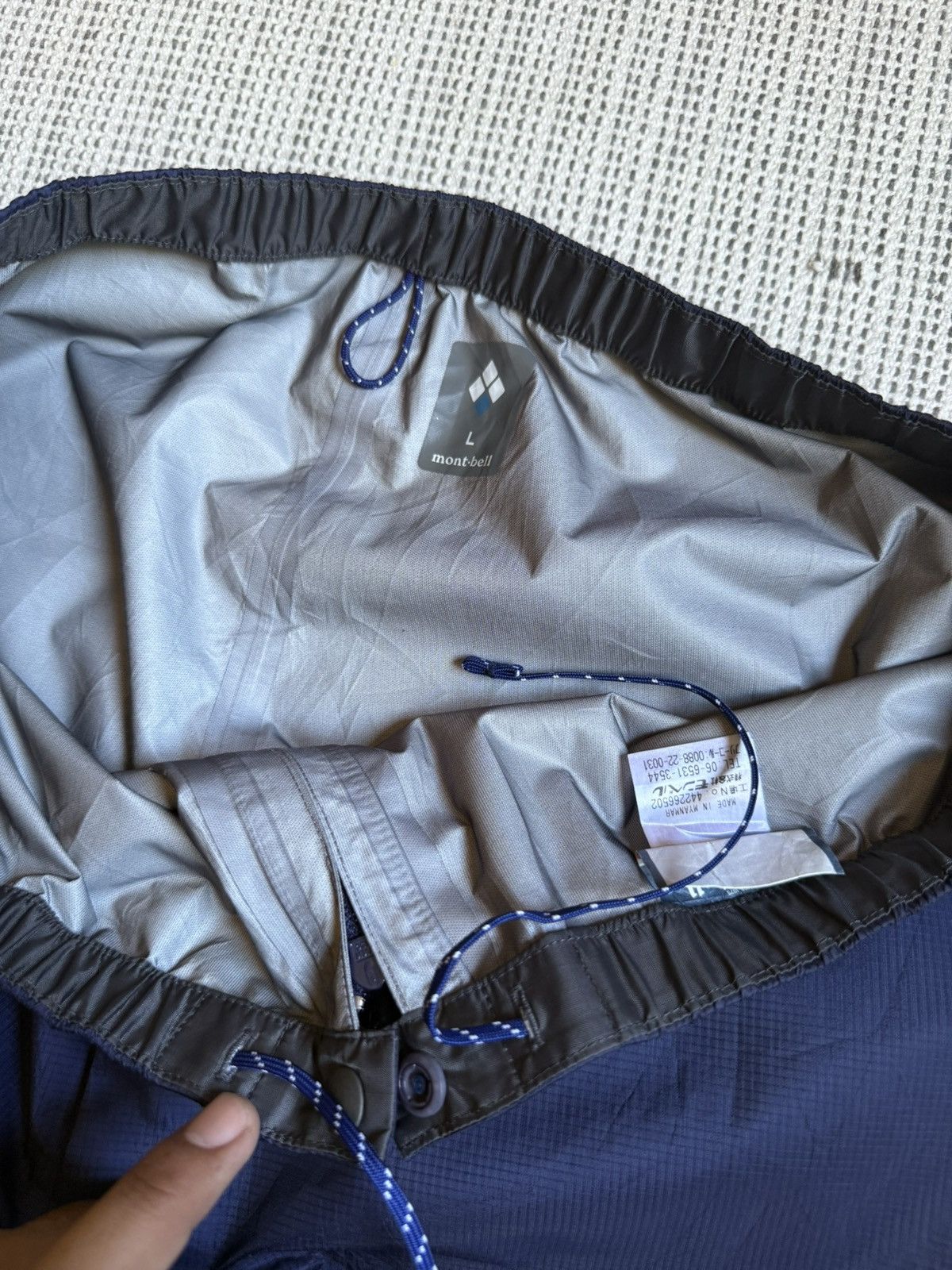 Montbell Montbell Storm Cruiser Gore-tex Pants Size US 35 - 9 Thumbnail