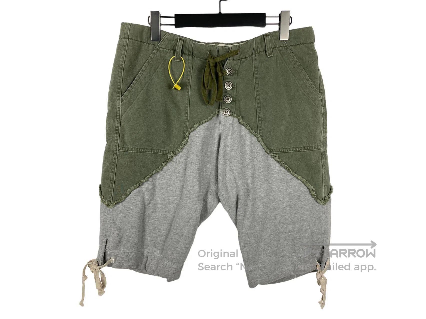 Greg Lauren Greg Lauren size L Military Cloth Patchwork Shorts Size US 27 - 1 Thumbnail