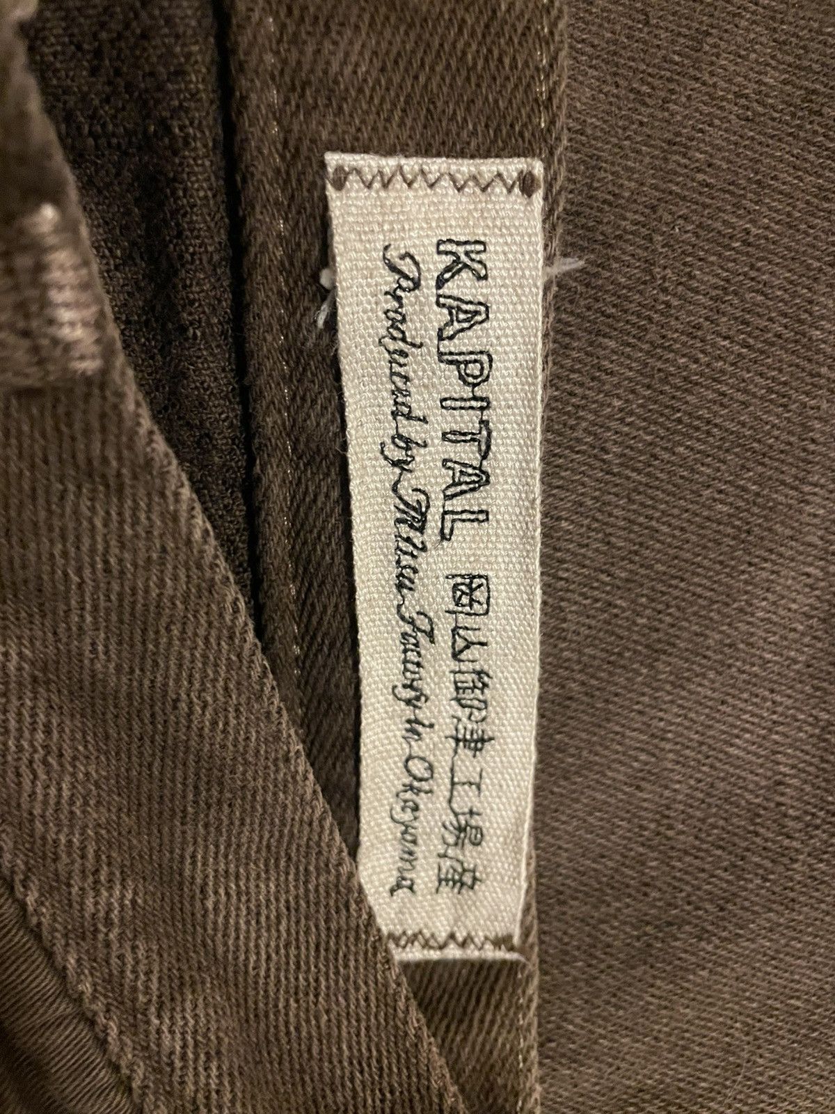 Kapital Kapital Archive 2000s Cotton/Hemp/Rayon Jeans Pant Size US 32 / EU 48 - 6 Thumbnail
