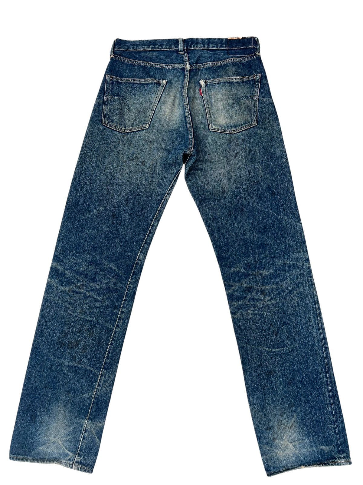 Levi's Vintage Clothing 2002 Levi’s LVC Japan Big E Hidden Rivets Selvedge Jeans Size US 32 / EU 48 - 12 Thumbnail