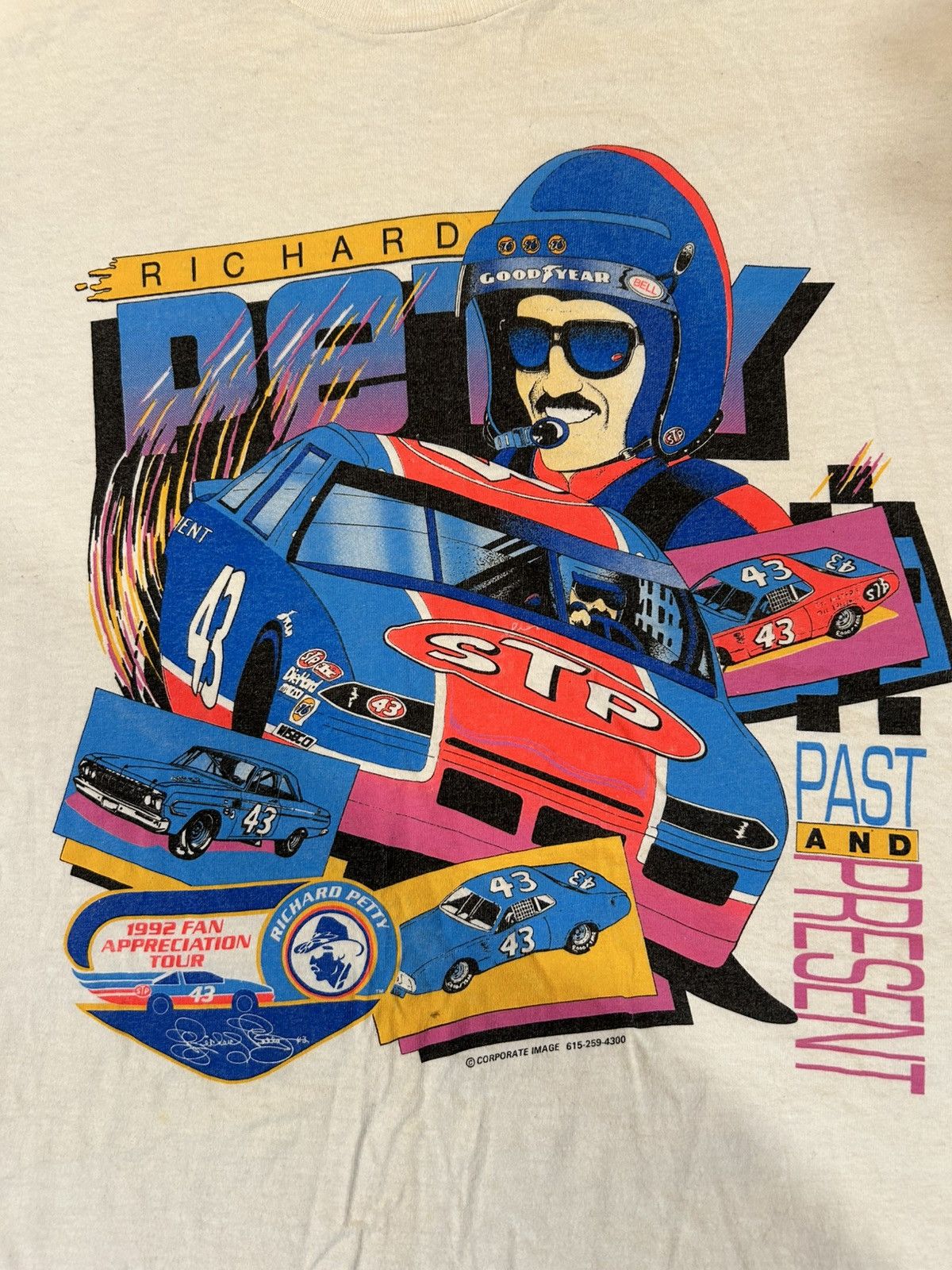 NASCAR × Vintage 1992 vintage t shirt Size US M / EU 48-50 / 2 - 2 Thumbnail