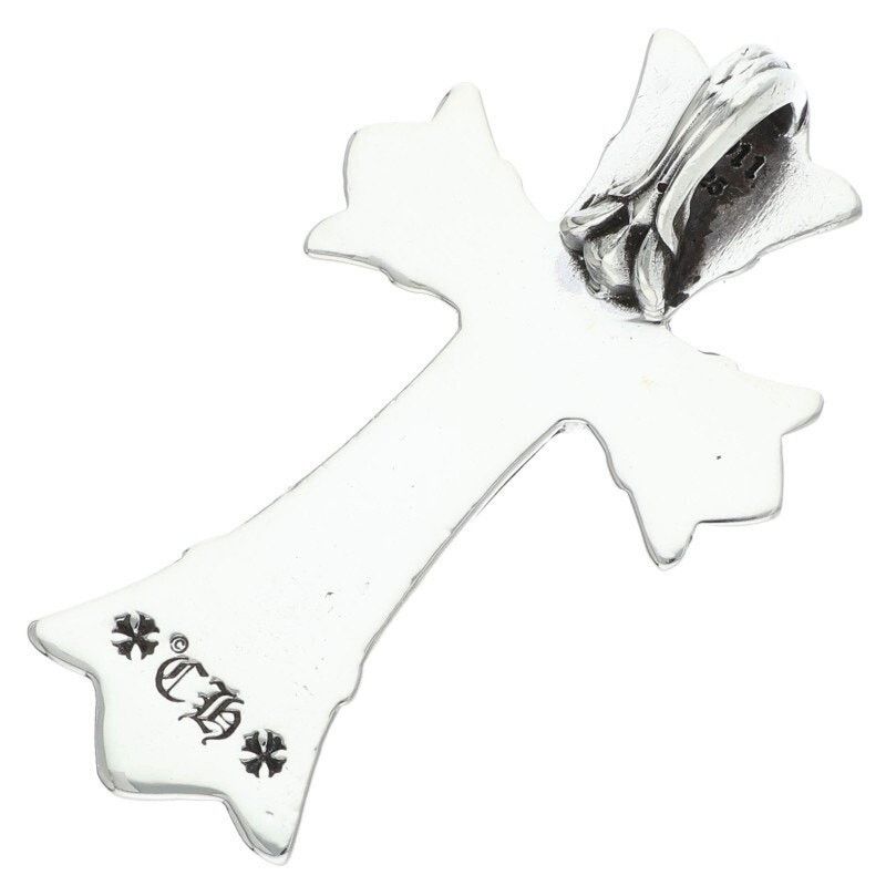 Chrome Hearts Chrome Hearts Small Double Cross Silver Necklace Size ONE SIZE - 2 Thumbnail