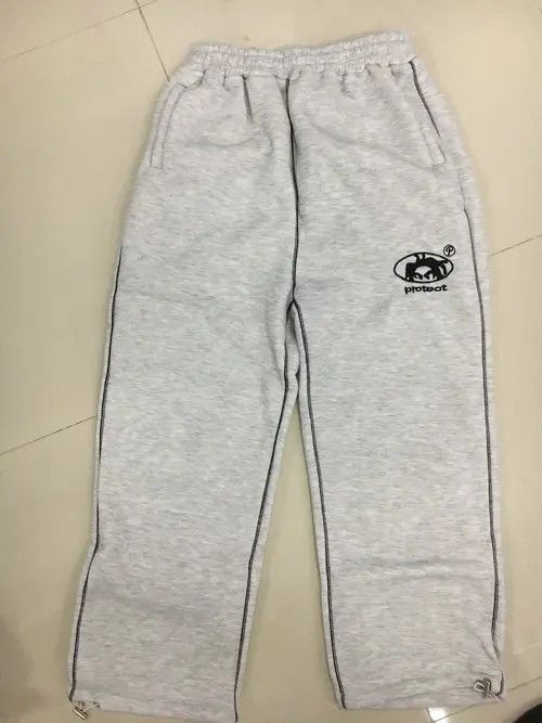 Japanese Brand Misaki x Azumi Letter Embroidery Baggy Sweatpants Men Size US 29 - 5 Thumbnail