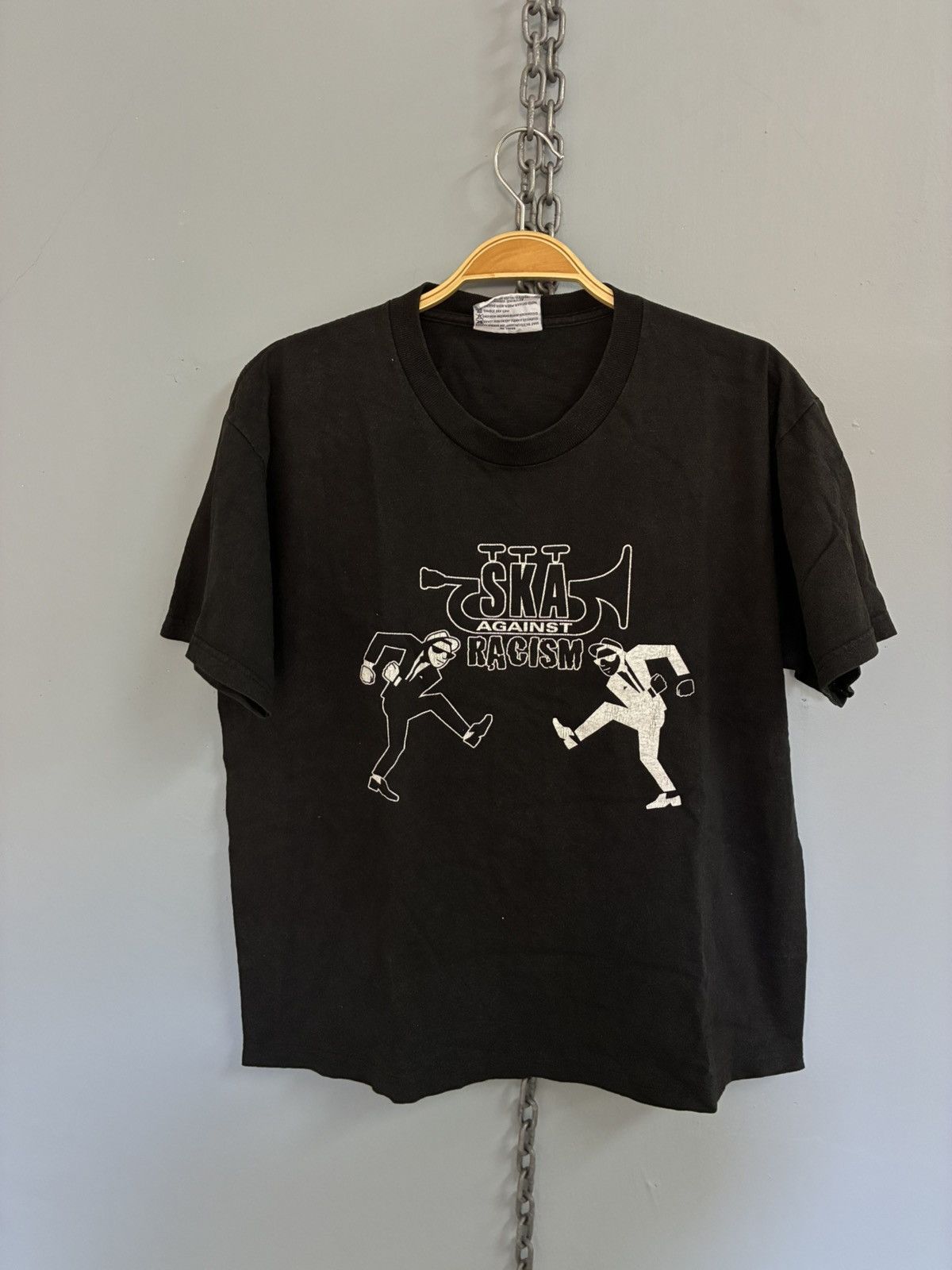 Band Tees Vintage 90s SKA against Racism crop t shirt Size US M / EU 48-50 / 2 - 1 Thumbnail