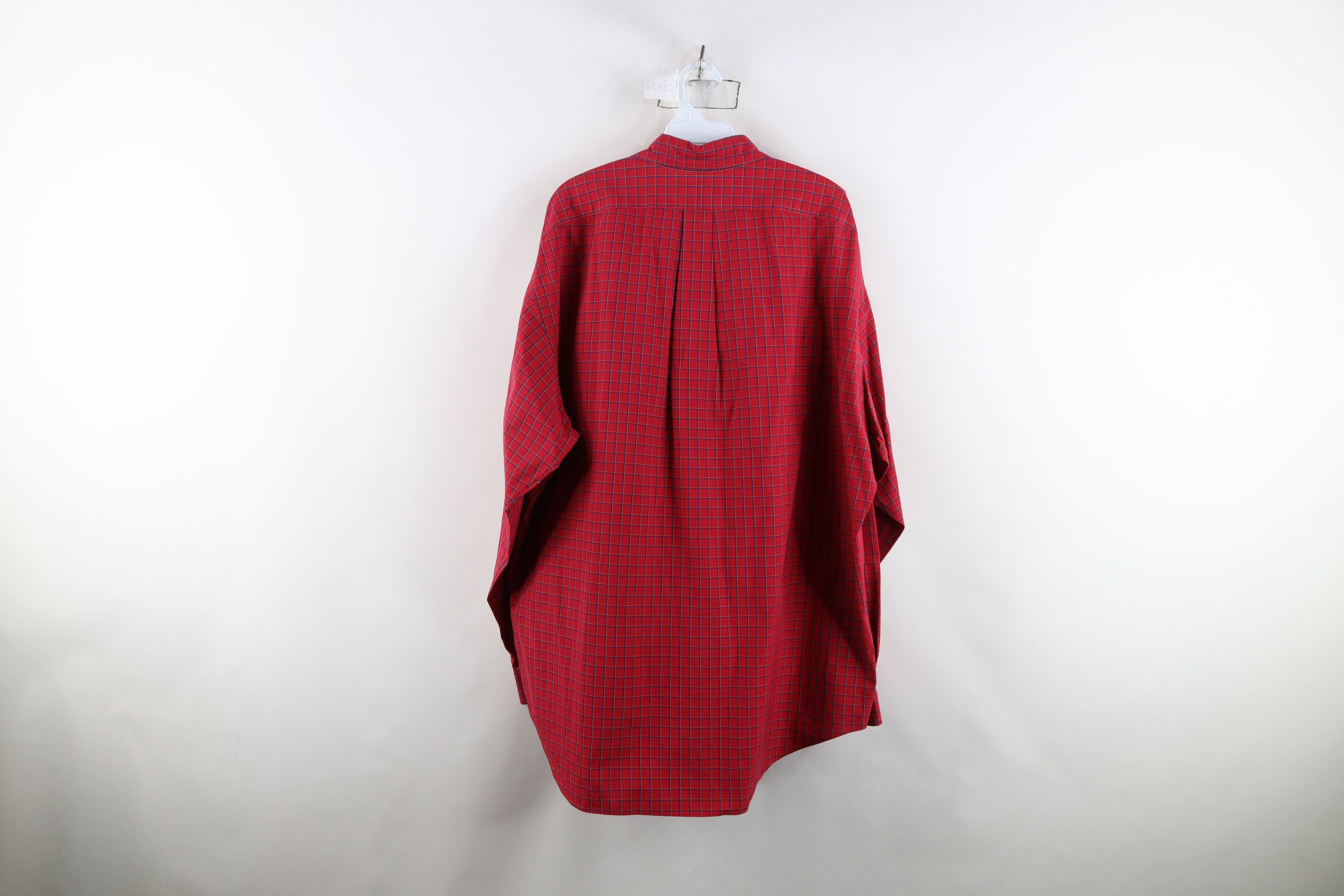 Ralph Lauren Vintage 90s Ralph Lauren Collared Button Down Shirt Plaid Size US XL / EU 56 / 4 - 11 Thumbnail