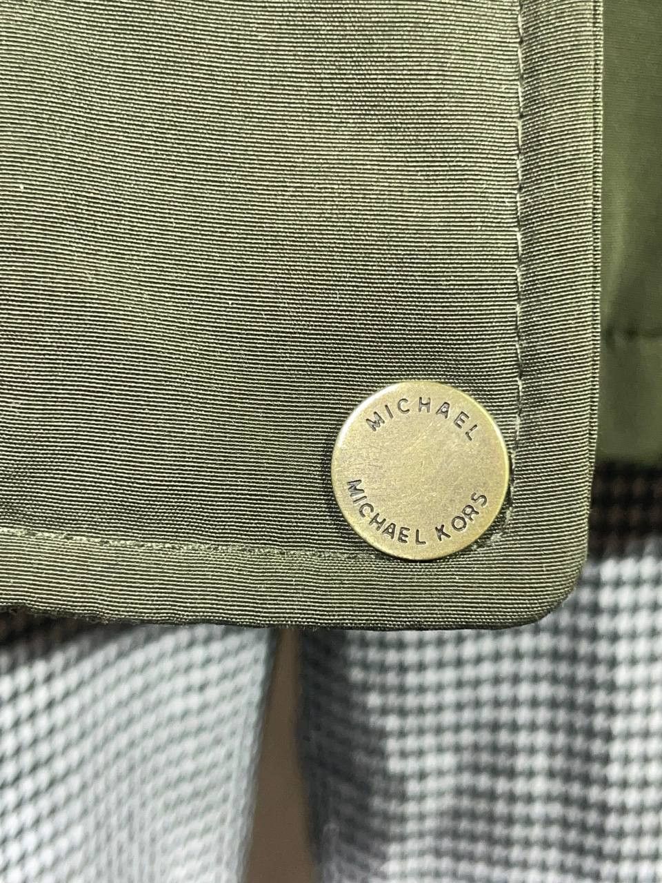 Michael Kors Green parka jacket Loose Fit MICHAEL Michael Kors, size L Size L / US 10 / IT 46 - 12 Thumbnail